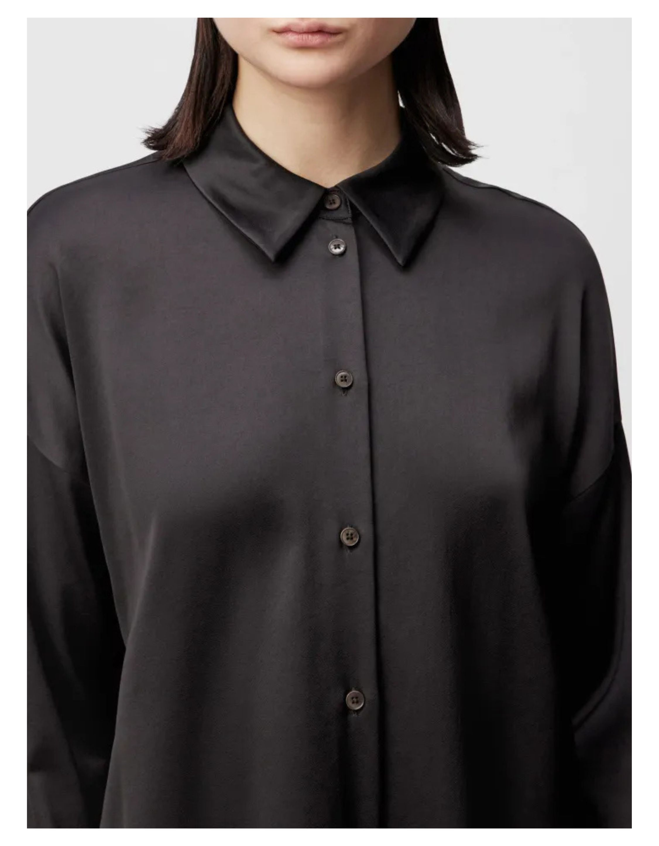 Drykorn  Blouses Donkerbruin 130065 Cloelia