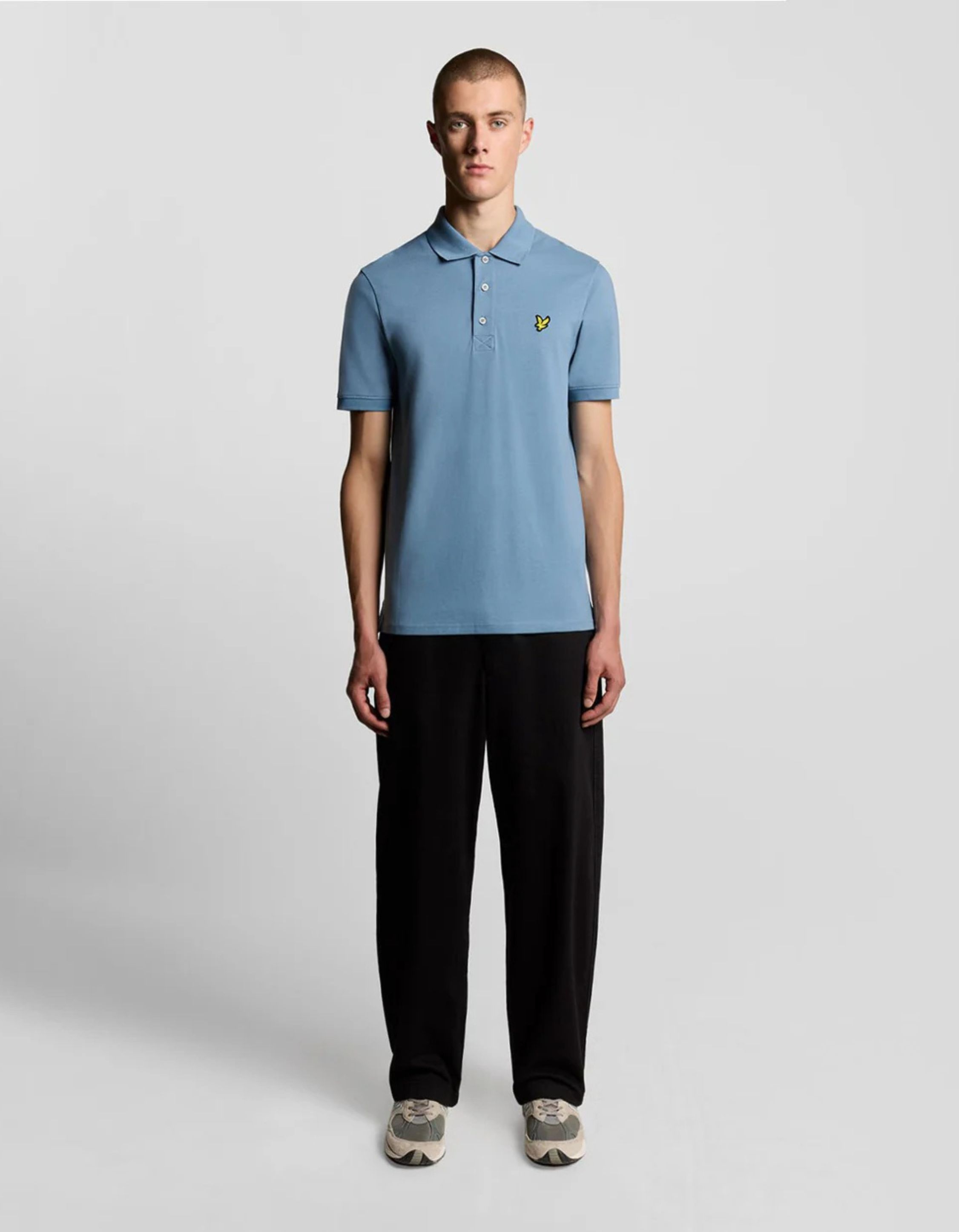 Lyle&scott Plain Polos Petrol Sp400vog