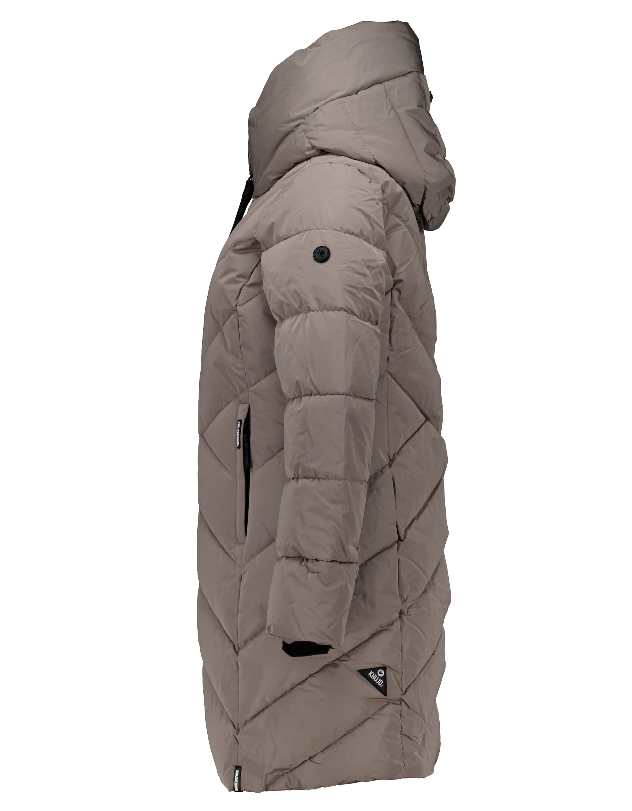 Khujo  Gewatteerde Jassen Beige Darka2