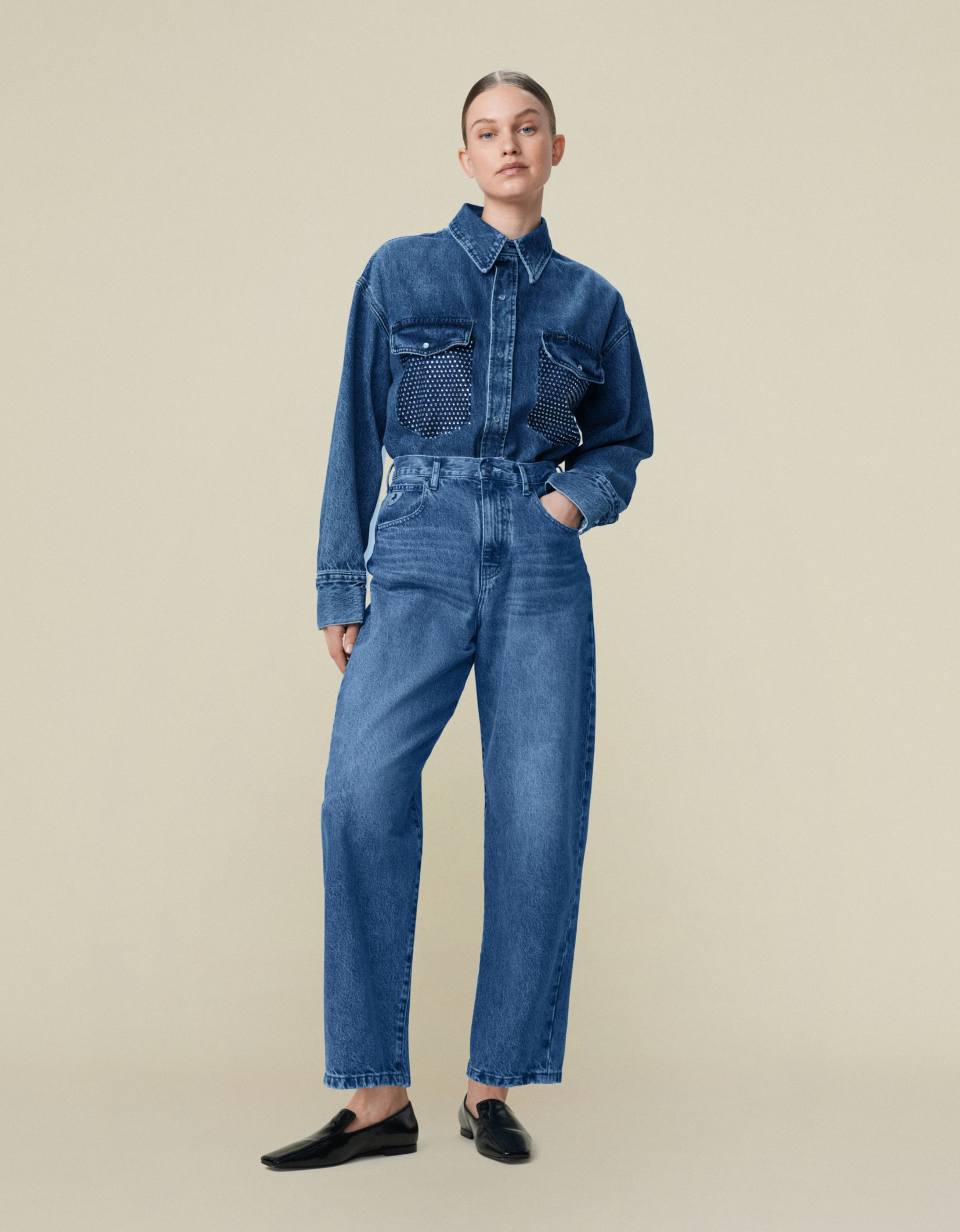 Lois Mia Blouses Blauw 3287-7792