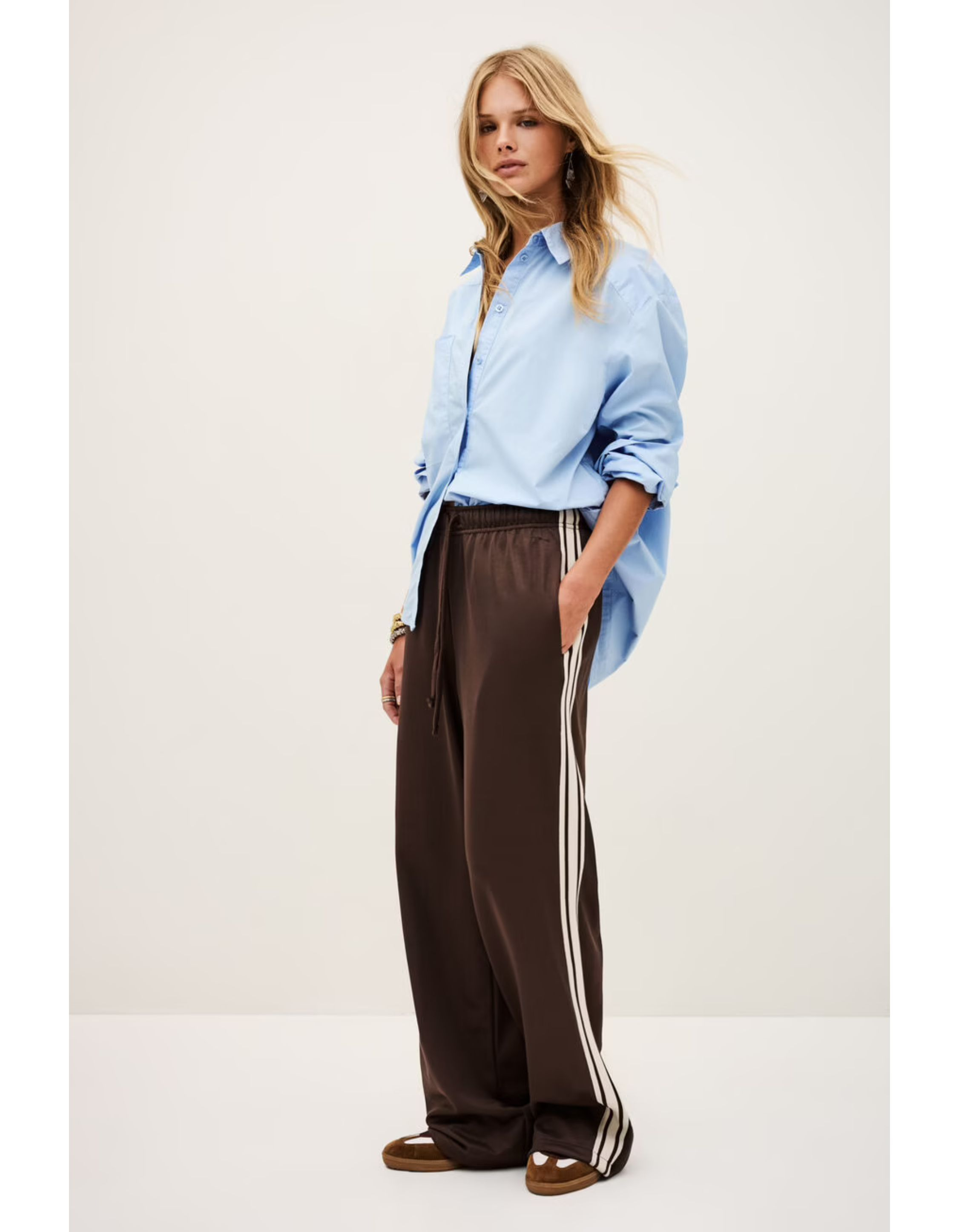 Ba&sh Adam Blouses Lichtblauw 1h25adam