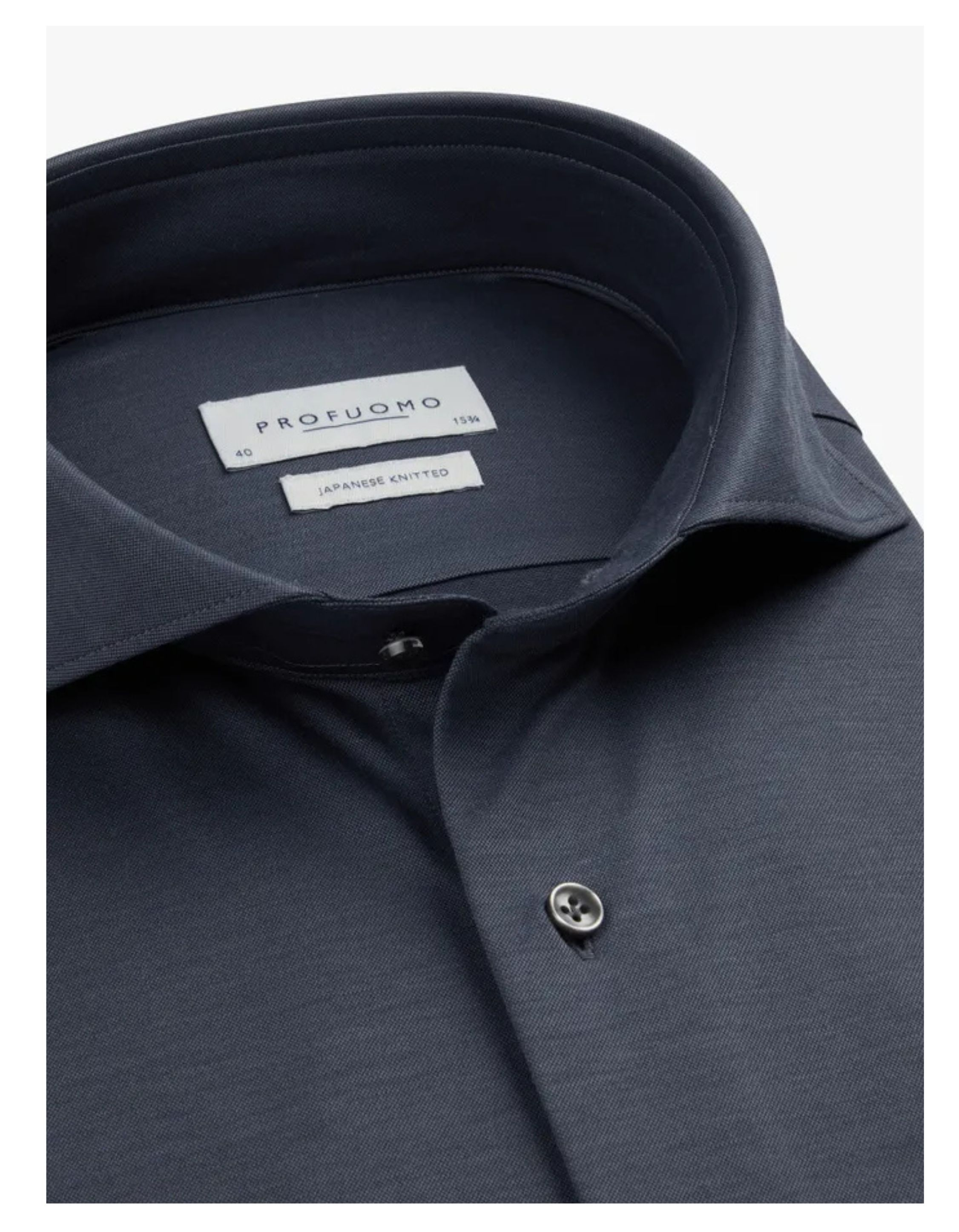 Profuomo  Lange Mouw Overhemden Blauw Ppwh30026