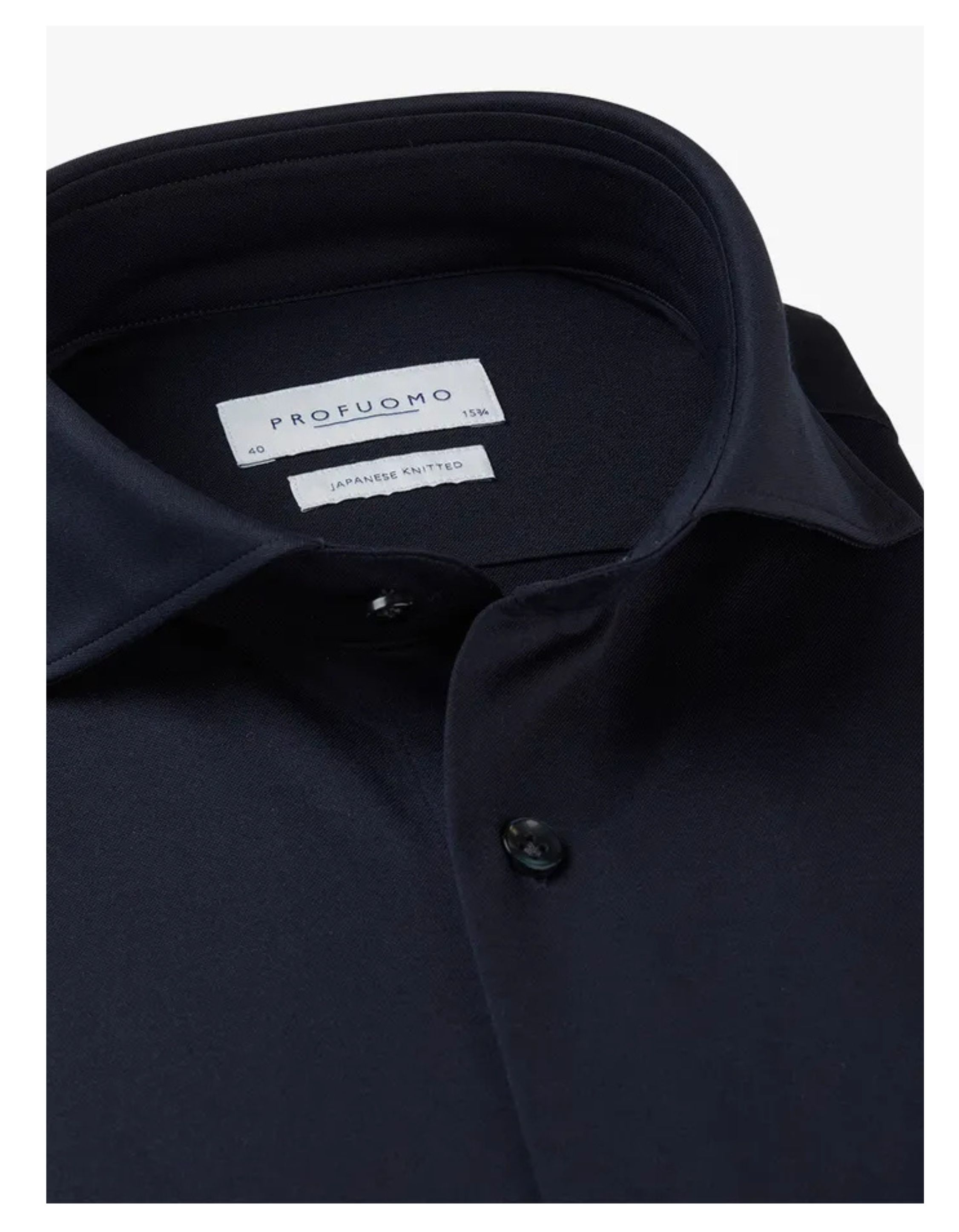 Profuomo X-cutaway Lange Mouw Overhemden Donkerblauw Pp2h00008