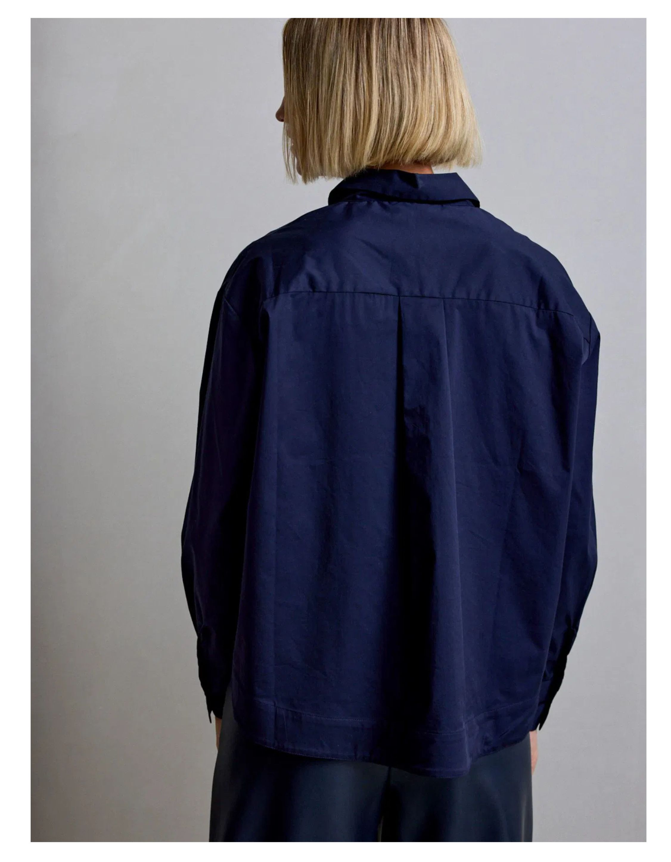 Femmes Du Sud Bs-0019 Blouses Donkerblauw Amedee