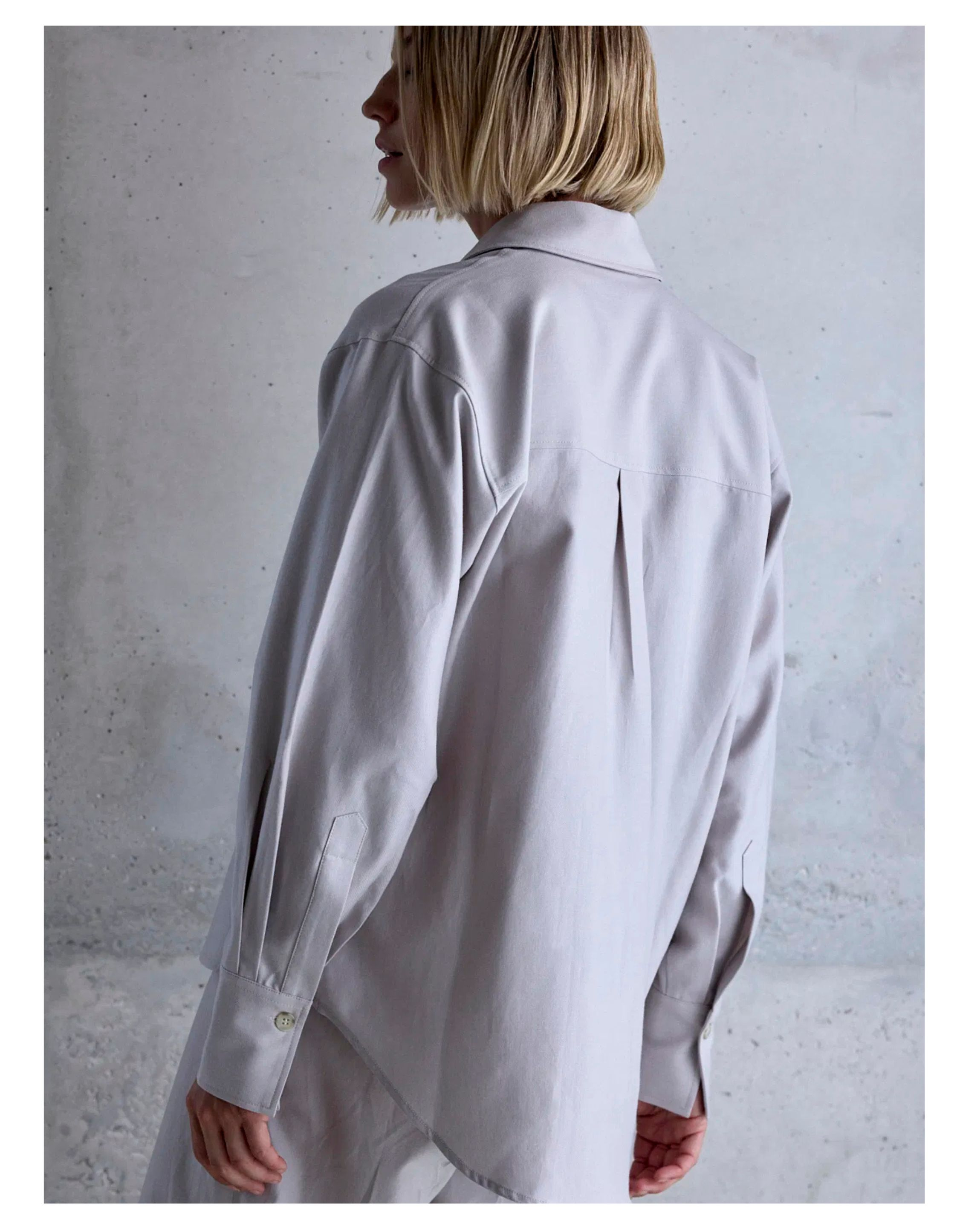 Femmes Du Sud Bs-0024 Blouses Lichtgrijs Jeri