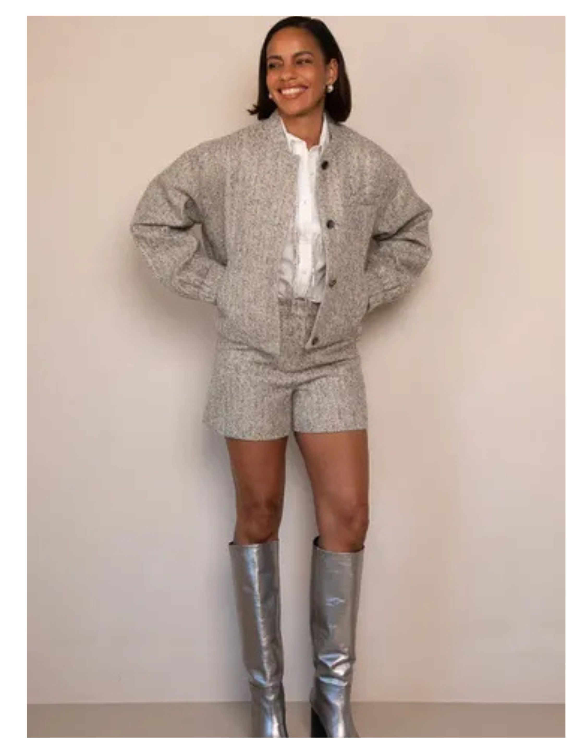 Freebird Jacket  Grijs Lola