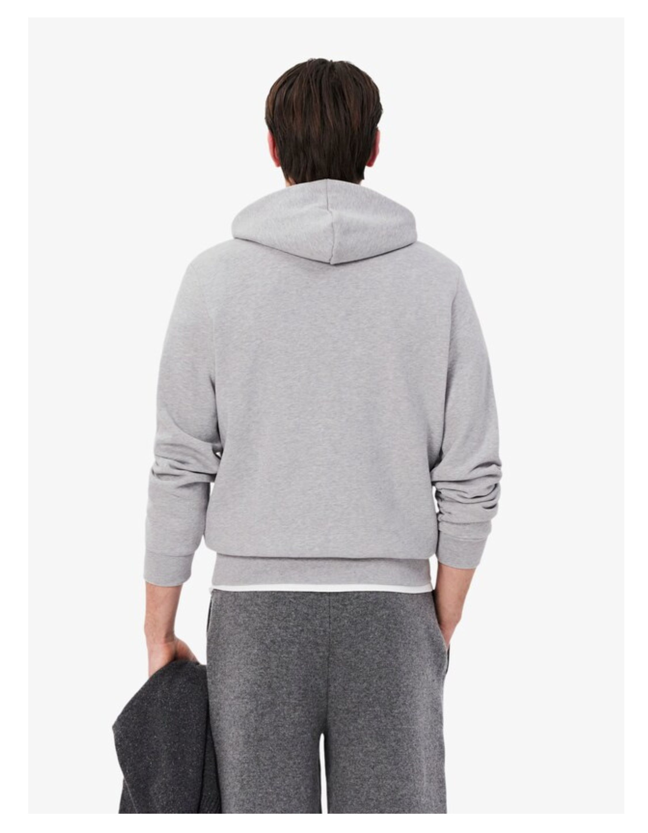 Lacoste Sh9623-53 Hoodies Lichtgrijs Sh9623-53
