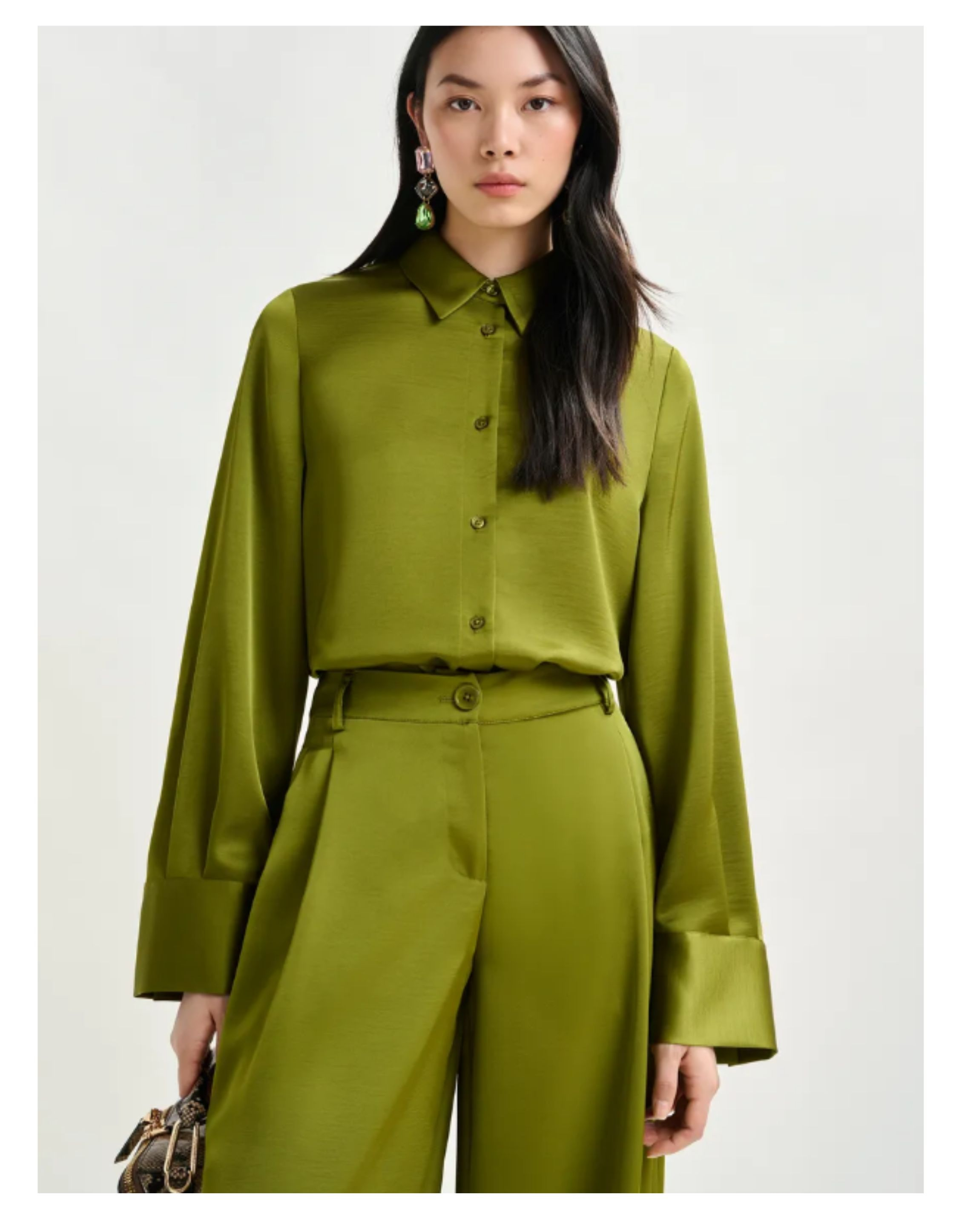 Essentiel Antwerp  Blouses Olijf Ipomoea