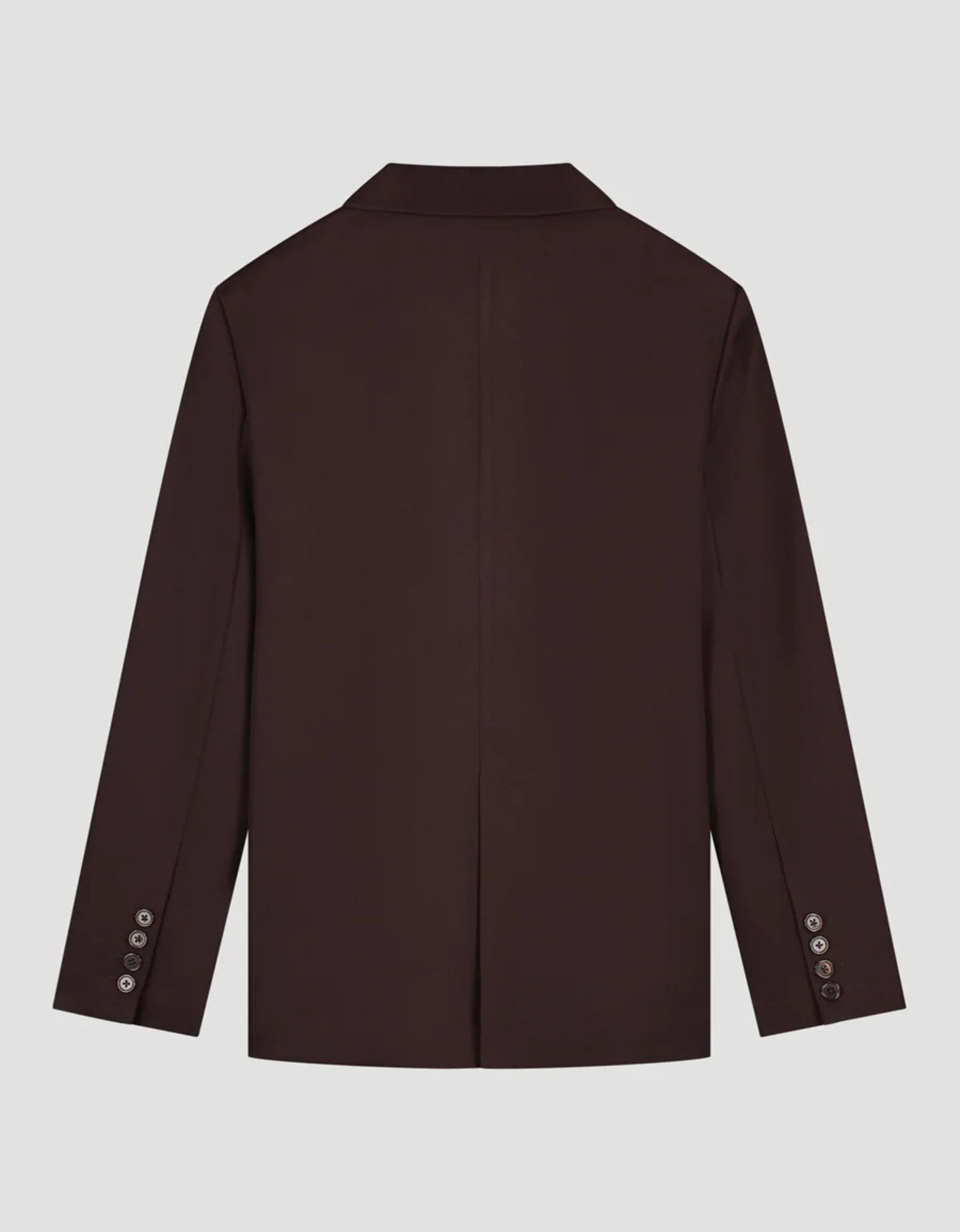 Olaf Tie Detail Tailored Blazer Blazers Bruin W220504