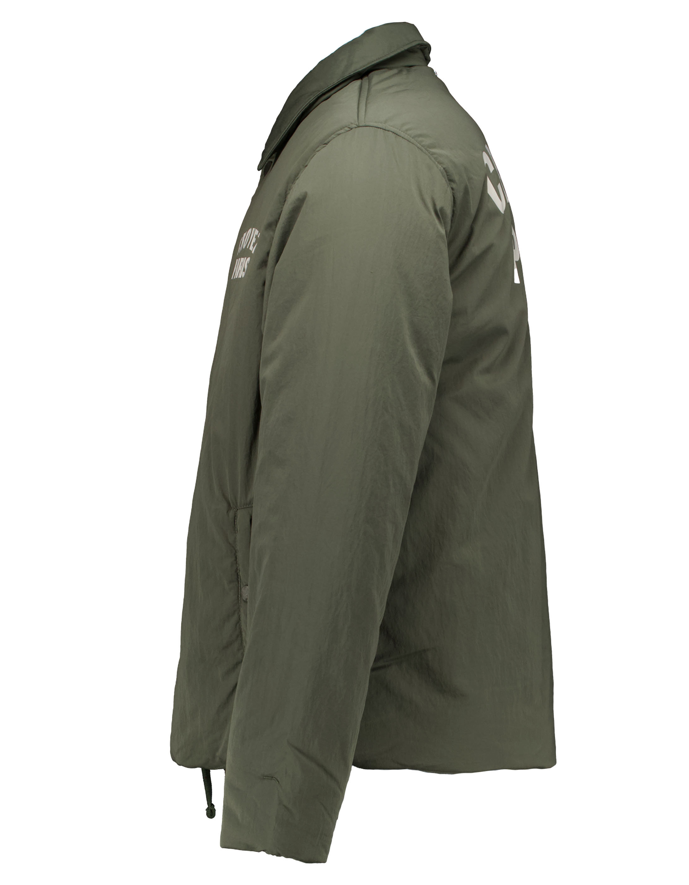 Croyez Paris Padded Coach Jacket Jackets Olijf Cr1-fw25-35
