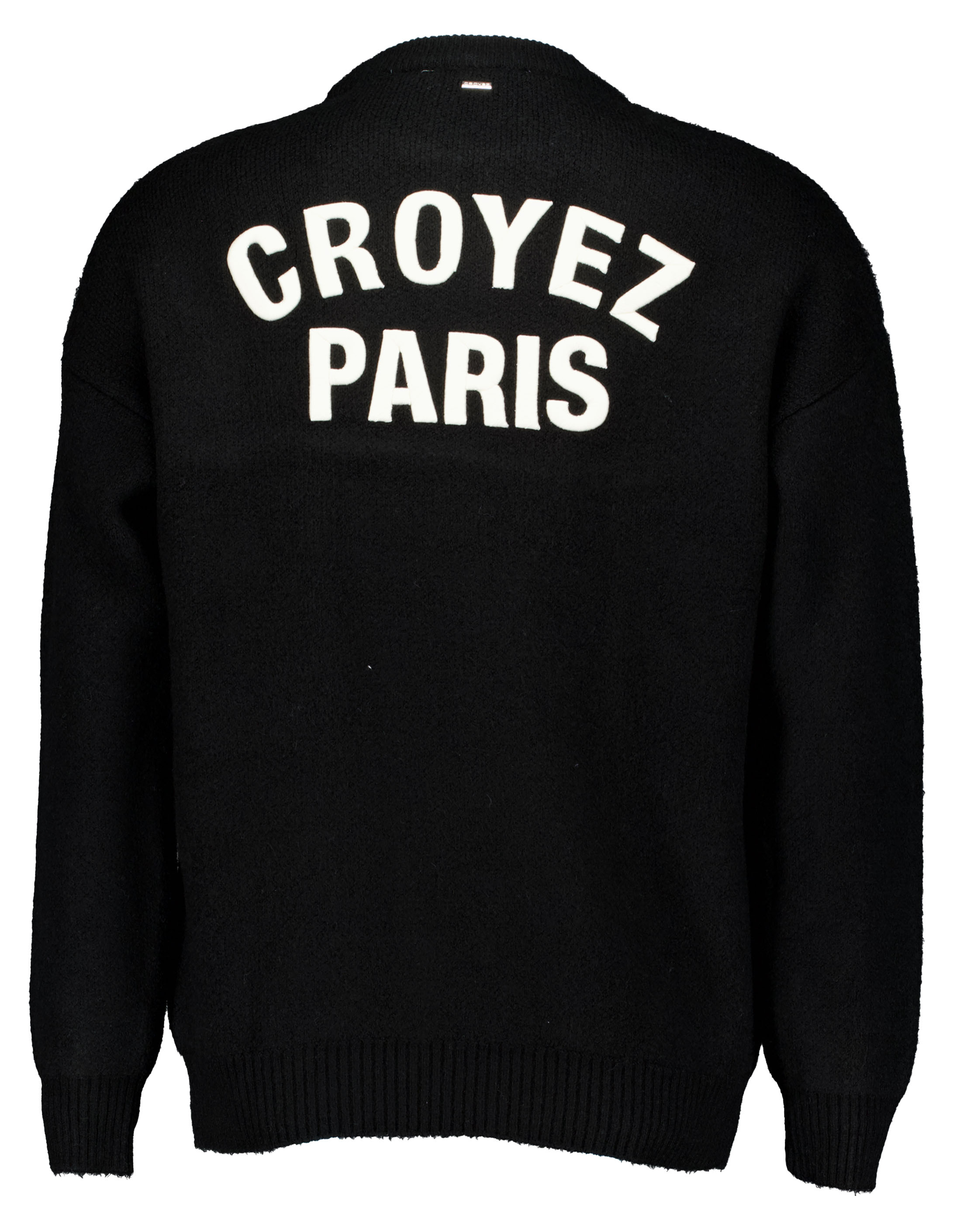 Croyez Paris Knit Sweaters Zwart Cr1-fw25-37