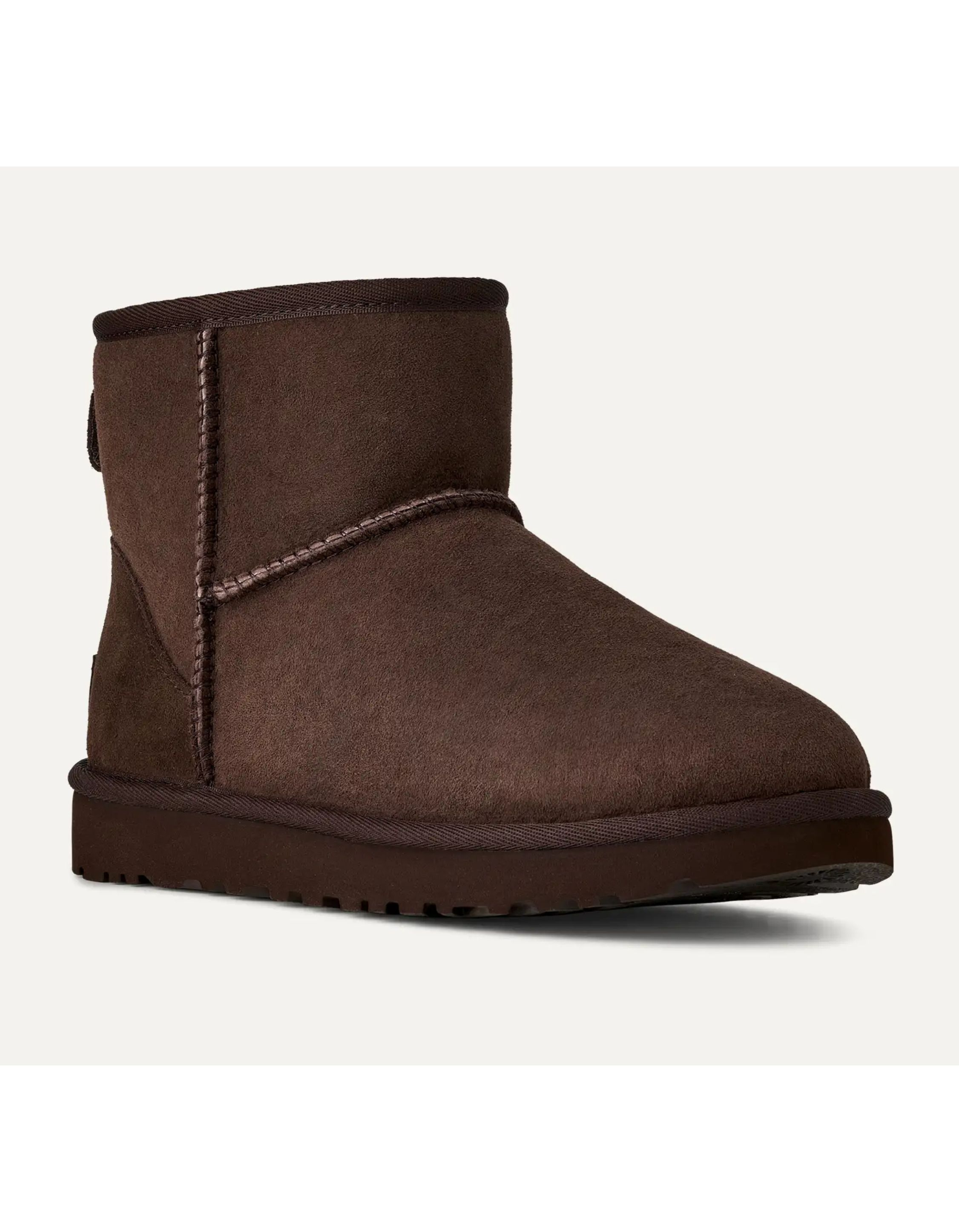 Ugg W Classic Mini Ii Enkellaarzen Donkerbruin 1016222