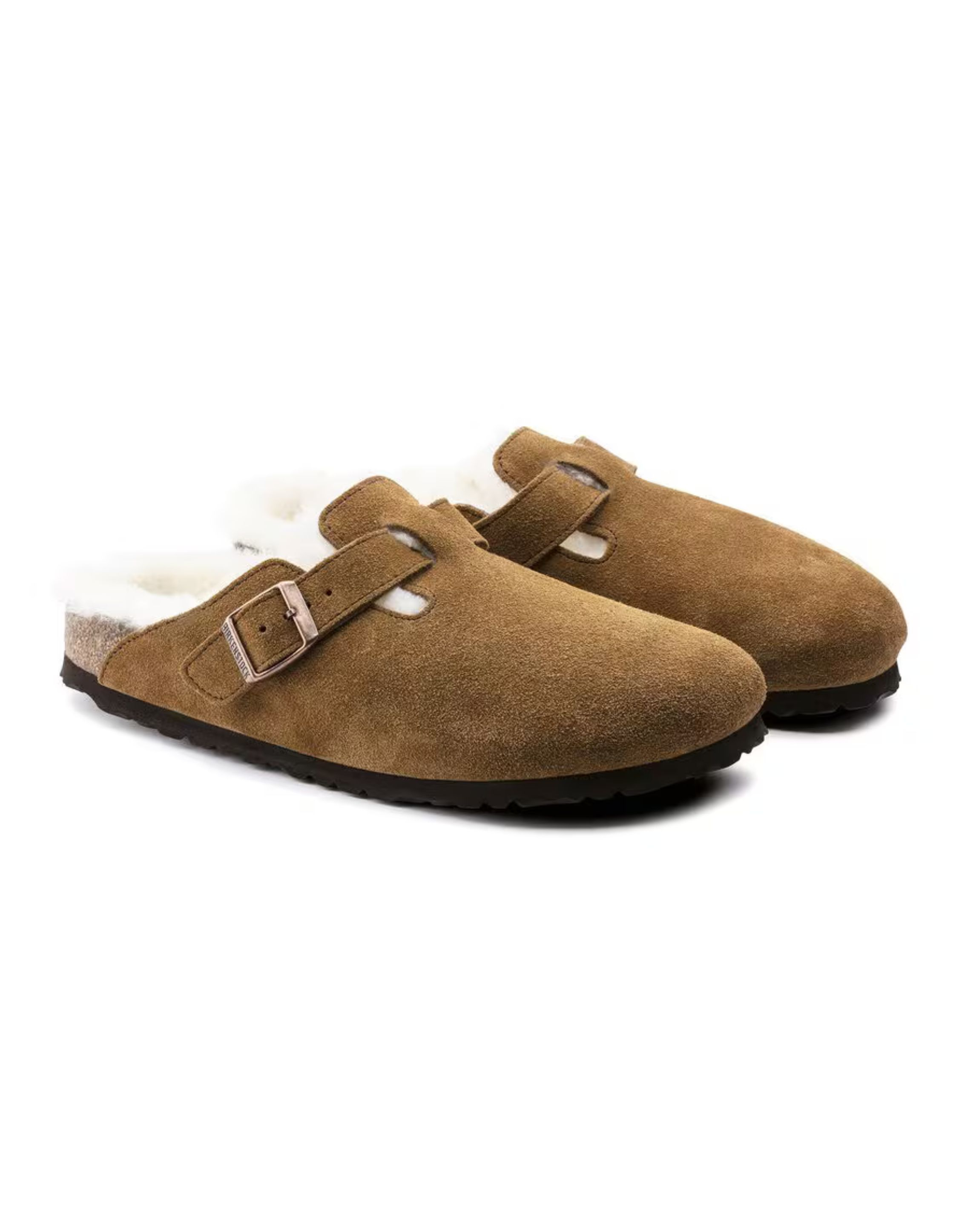 Birkenstock Boston Slippers Cognac 1001141