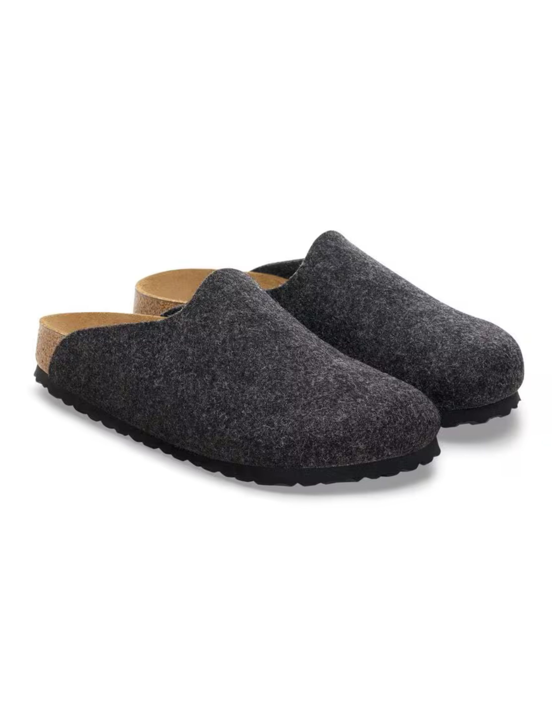 Birkenstock  Slippers Anthraciet Amsterdam Wool Felt