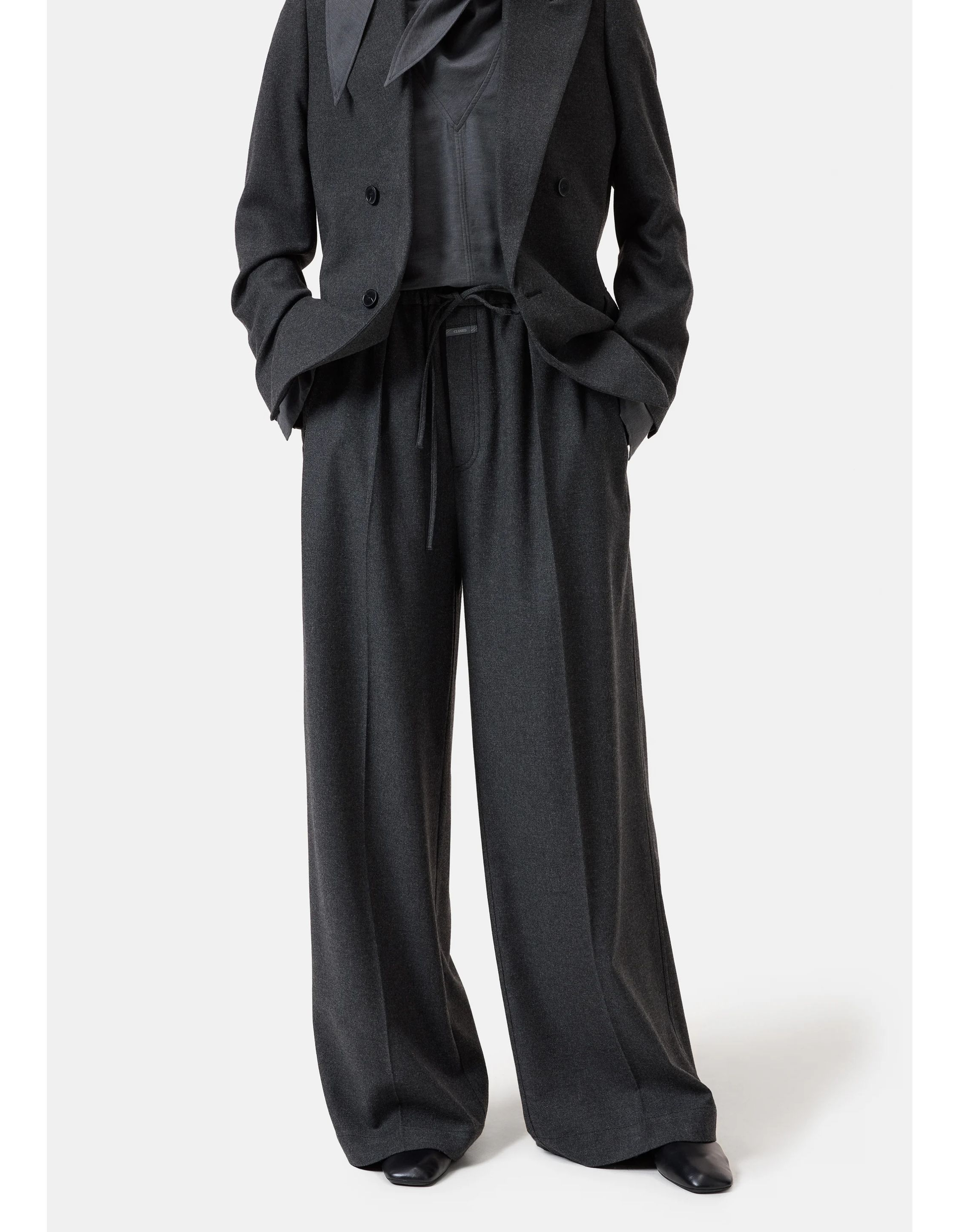 Closed Wynston Pantalons Anthraciet C21166-355-22