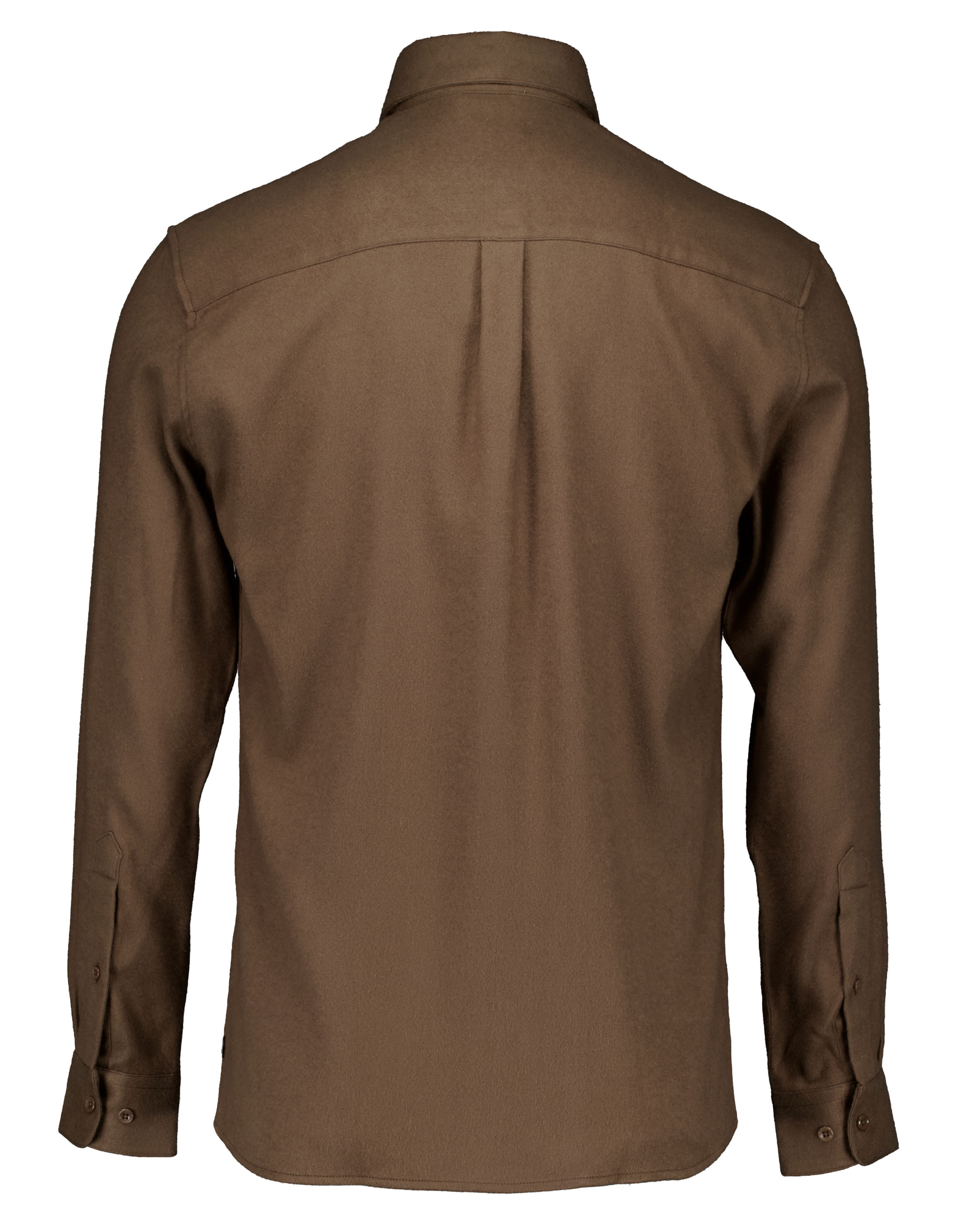 The Goodpeople Storm Lange Mouw Overhemden Cognac 25020211