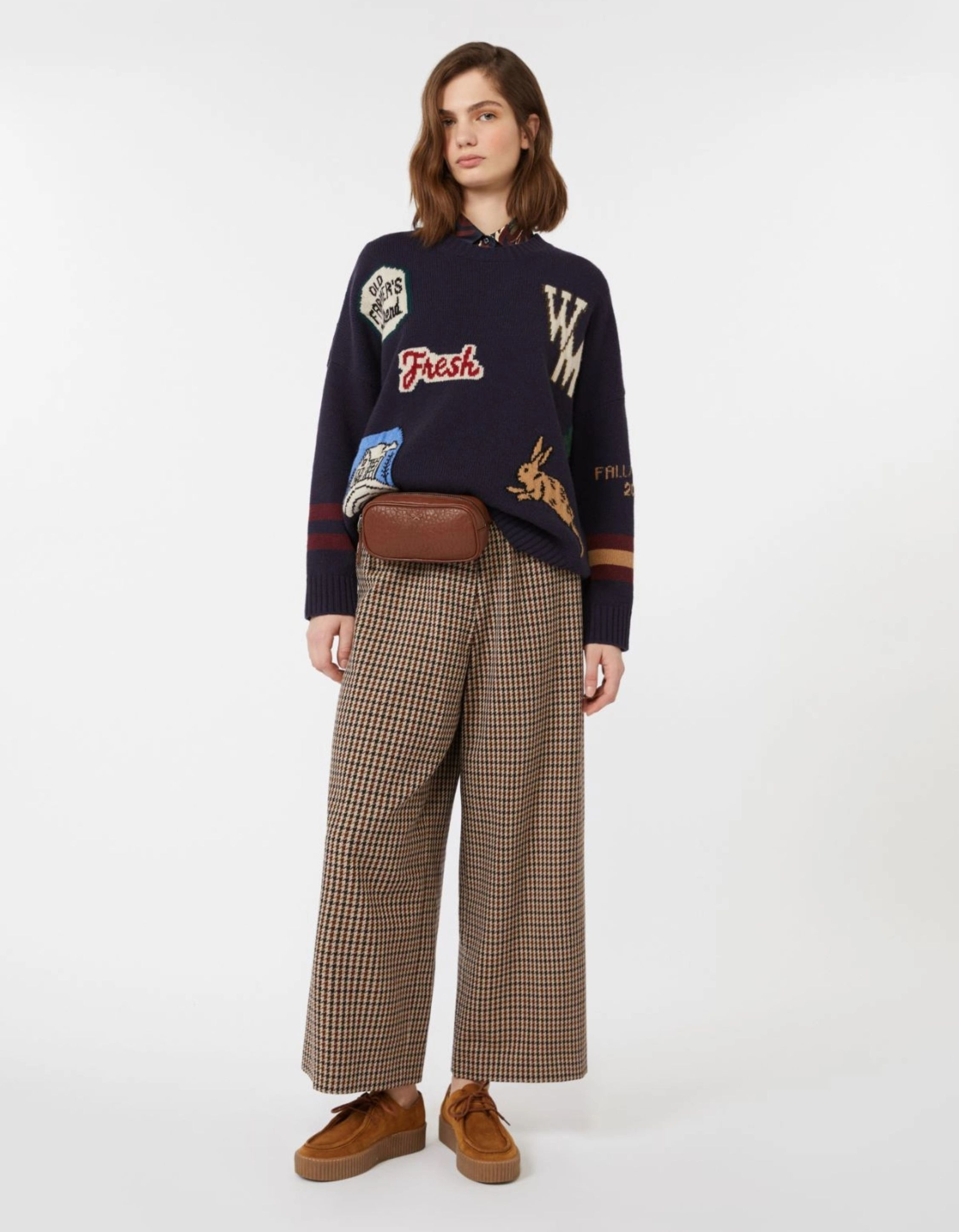 Max Mara Weekend Pavidi  Donkerblauw 2525366262600