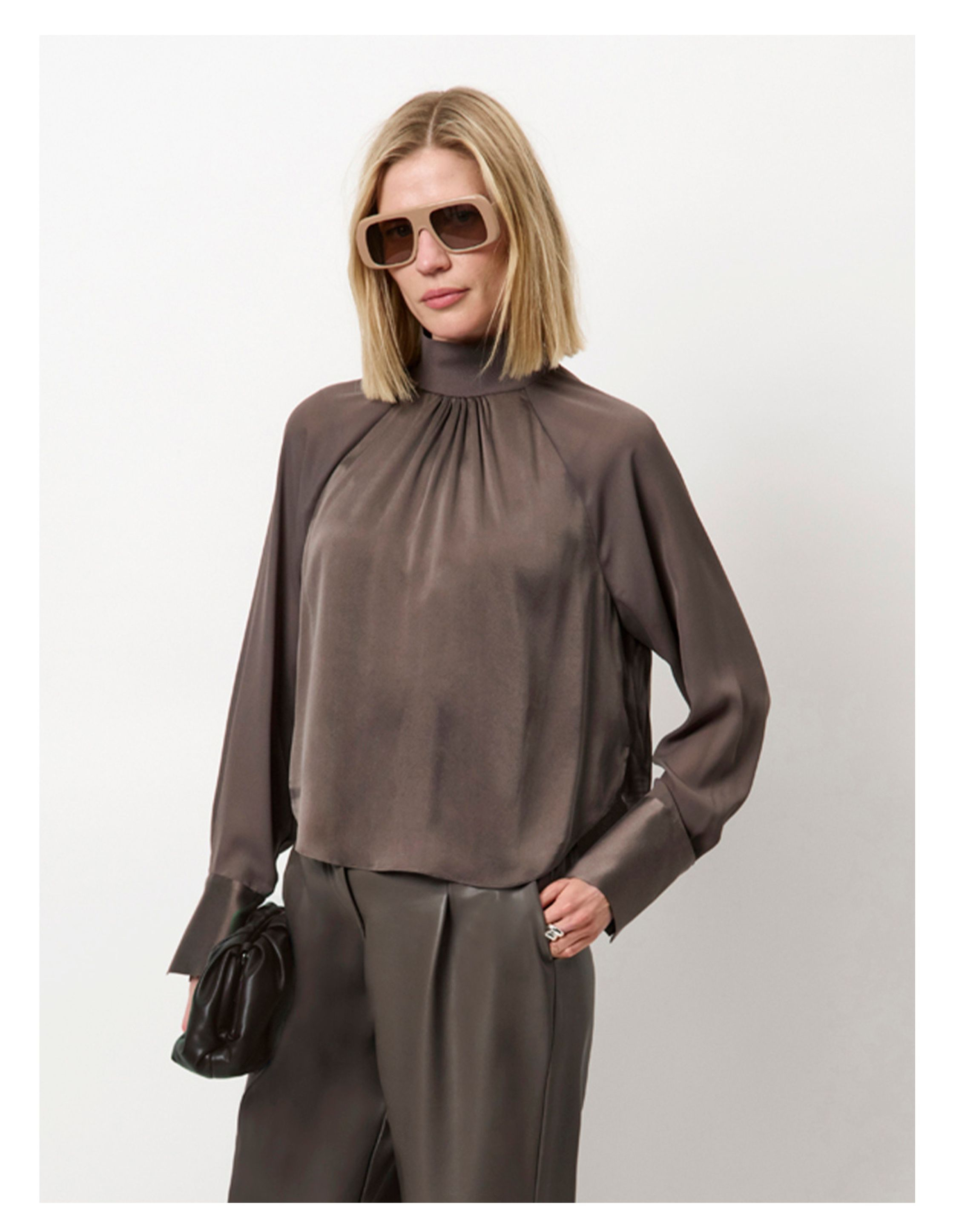 Dante 6 Estela Blouses Taupe 253128