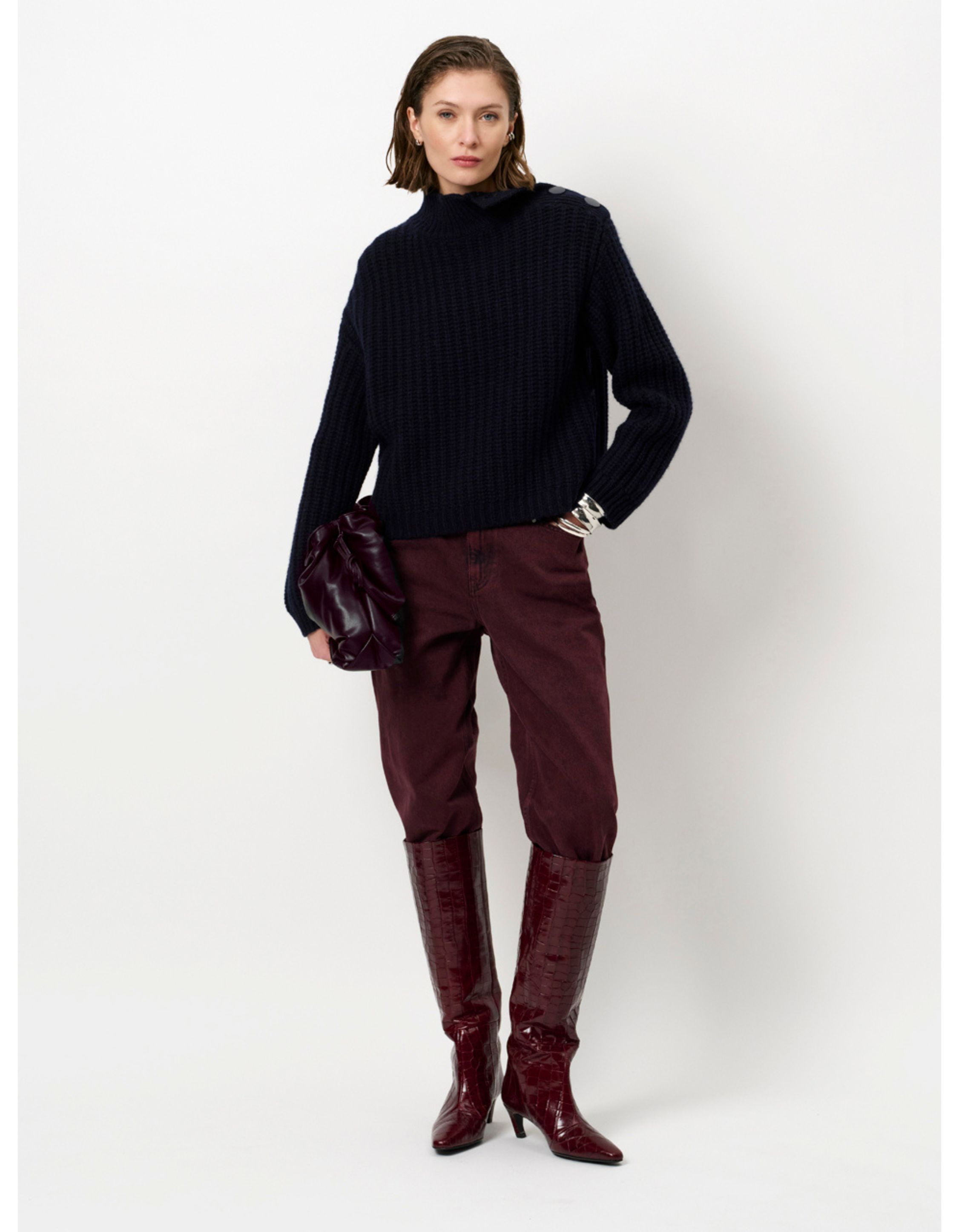 Dante 6 Adouna Truien Donkerblauw 253416
