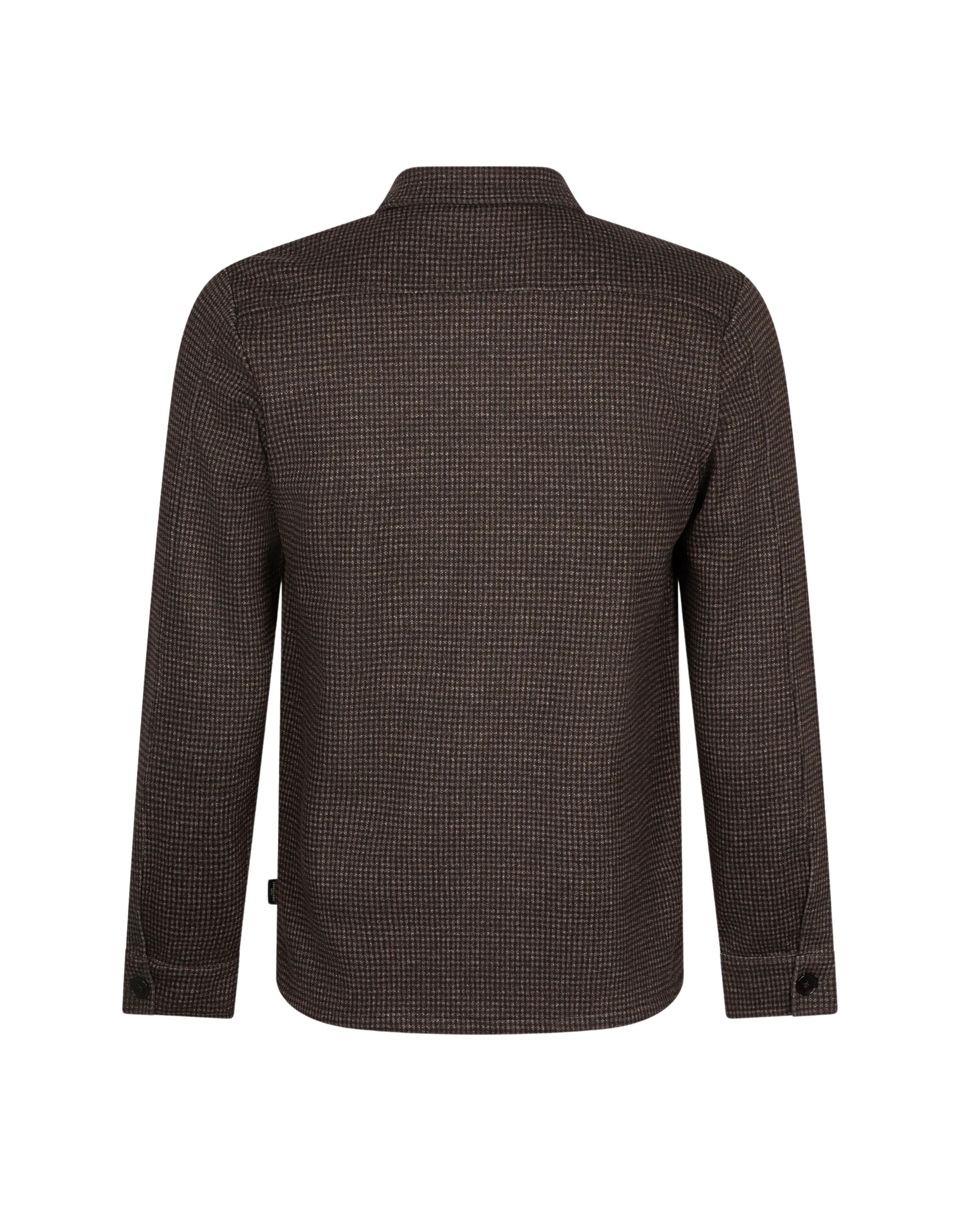 Cavallaro Verto Overshirt Overshirts Donkerbruin 123255016