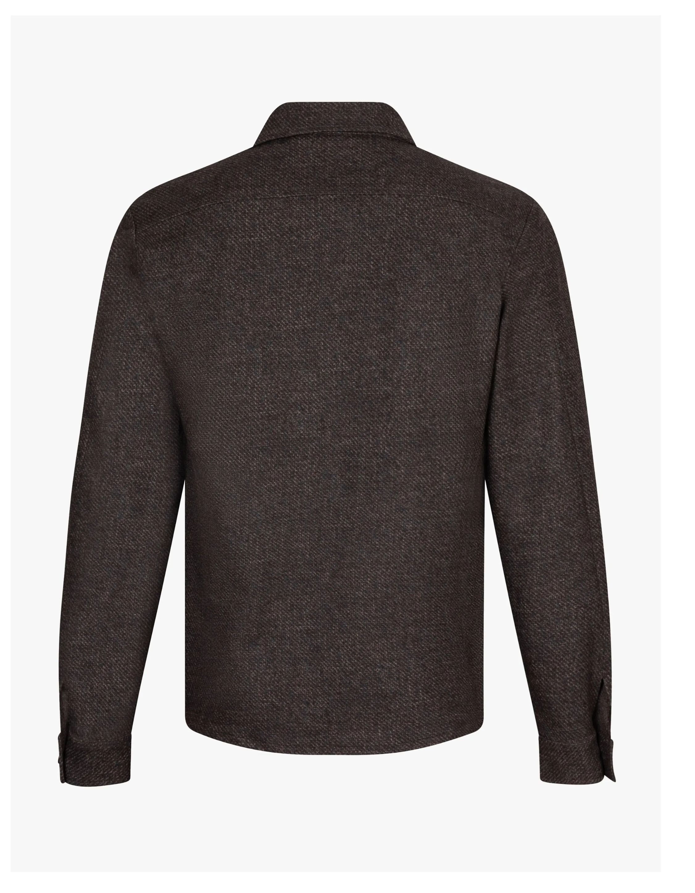 Cavallaro Zento Overshirt Overshirts Donkerbruin 123255017
