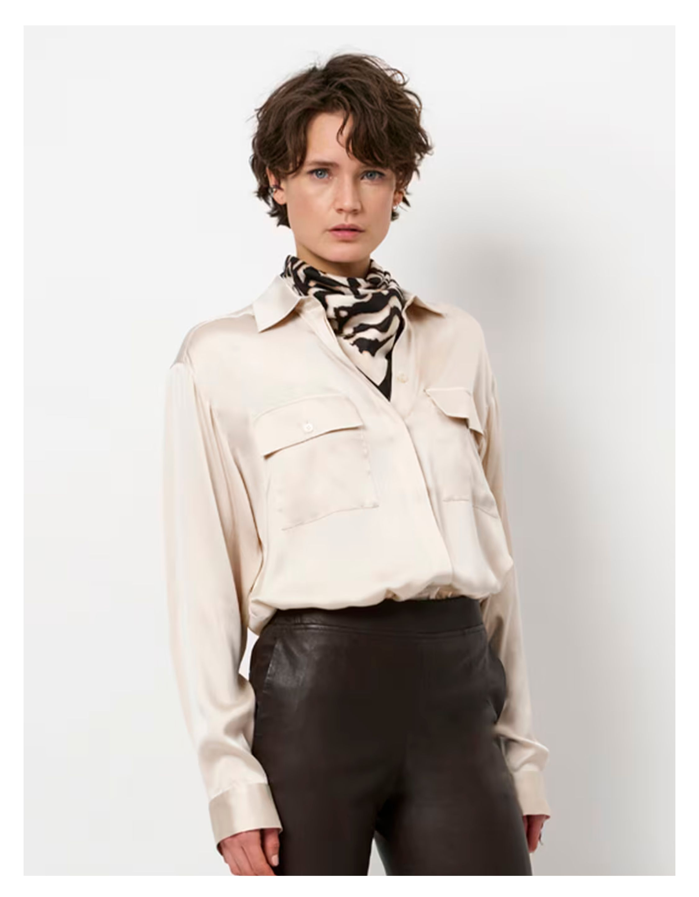 Dante 6 Camo Blouses Creme 253127