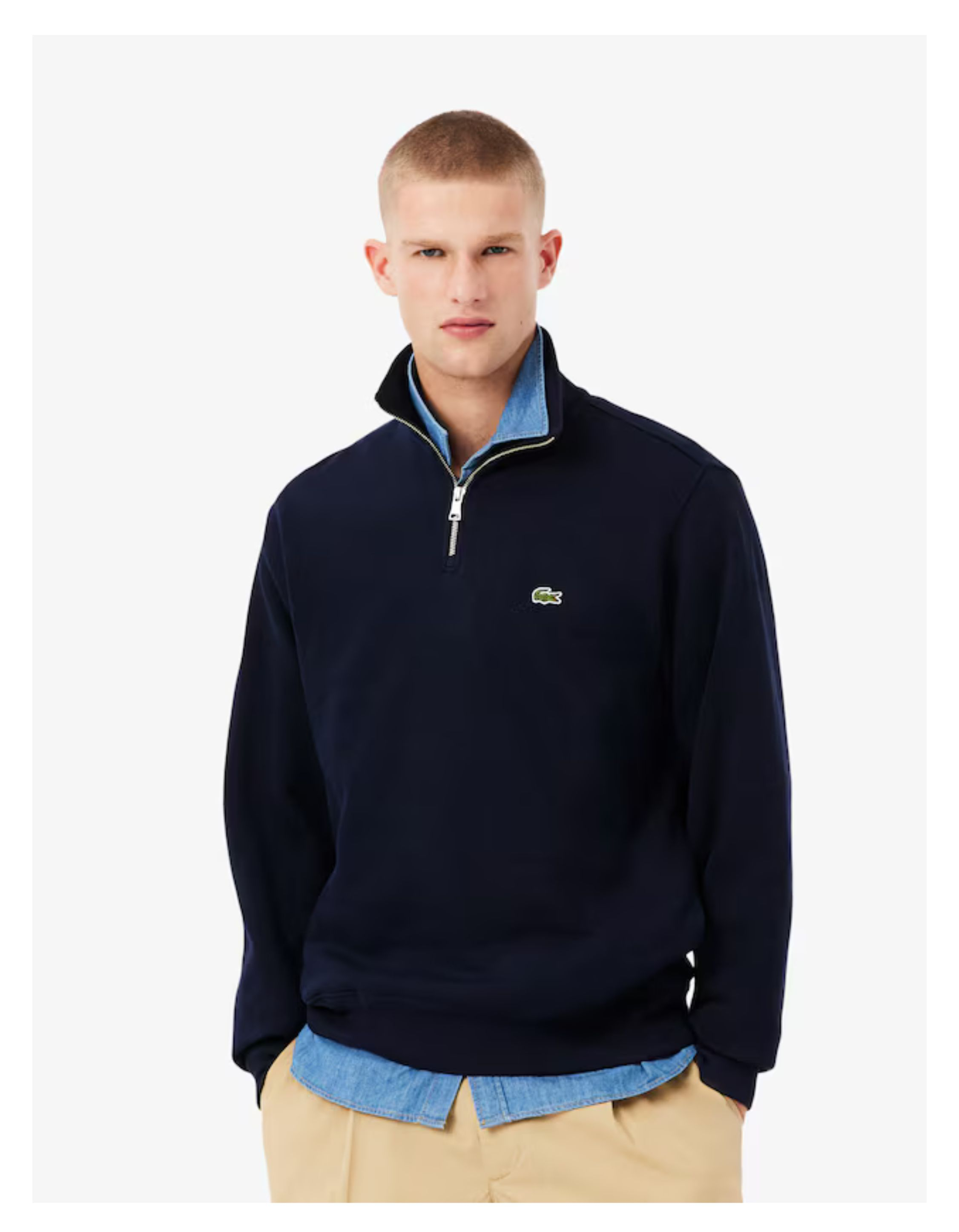 Lacoste Sweatshirt  Donkerblauw Sh1927-53