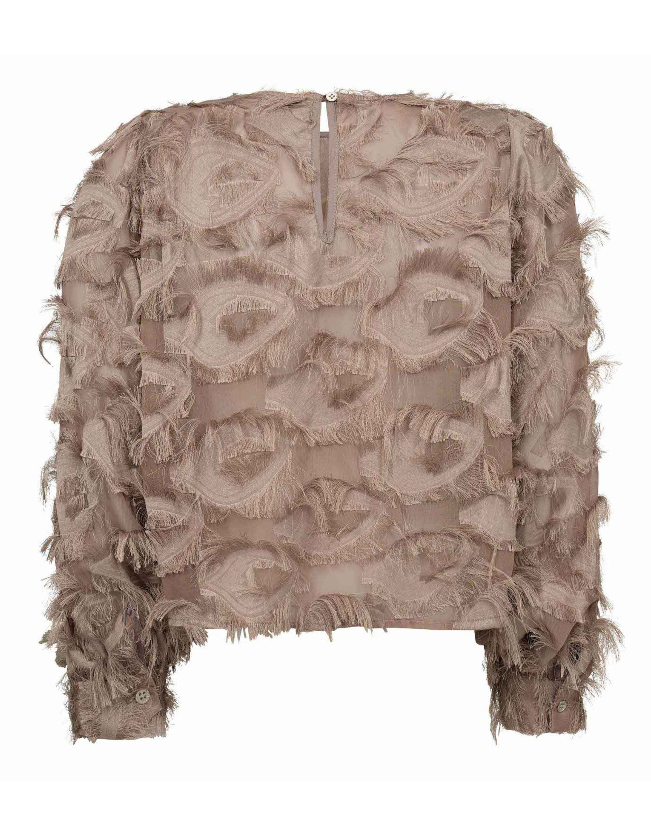 Co Couture Syracc Blouses Taupe 35978