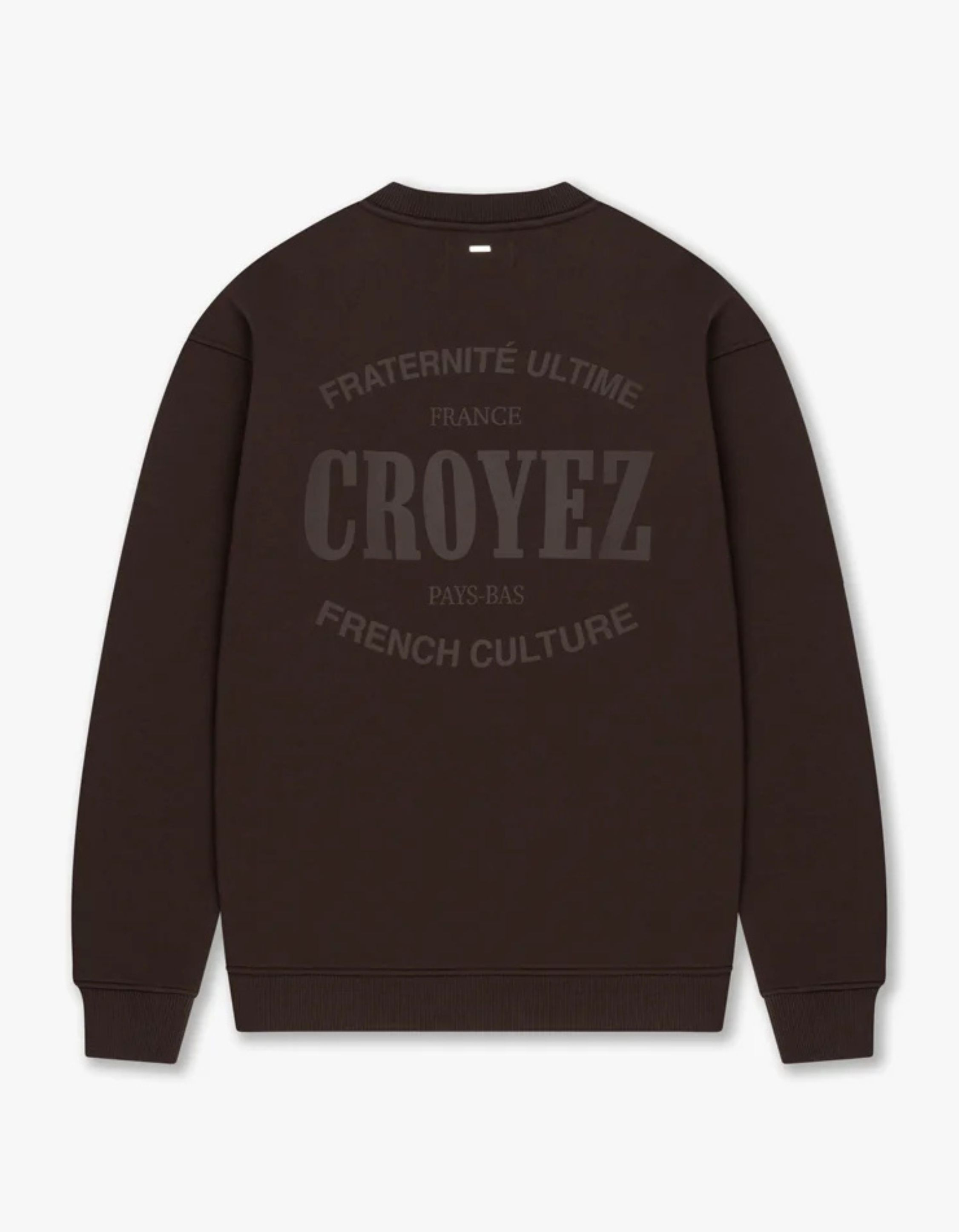 Croyez Stamp Sweaters Bruin Cr2-fw25-45