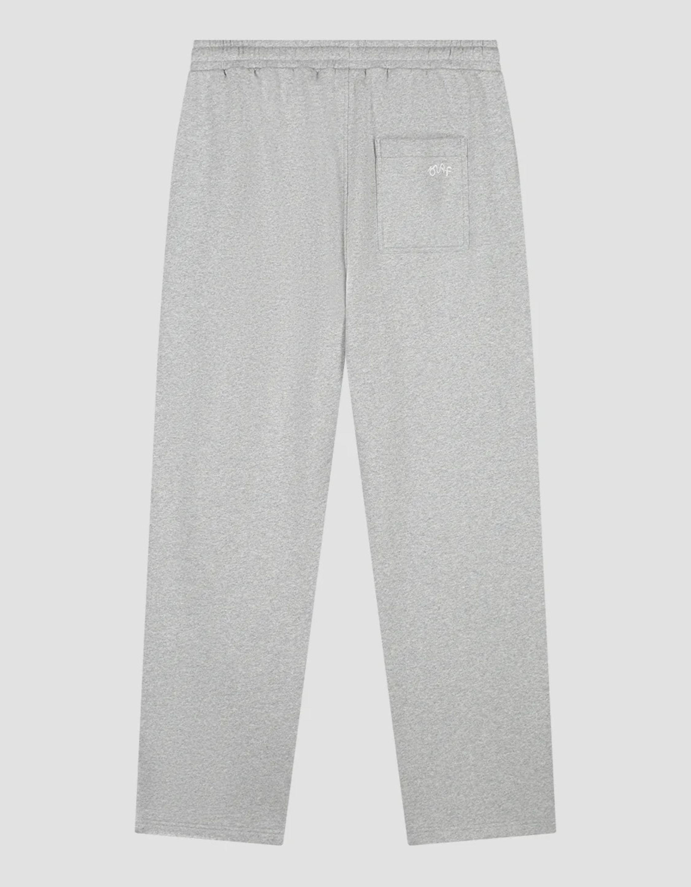 Olaf Signature Straight Leg Sweat Pant Joggings Broeken Grijs M230403