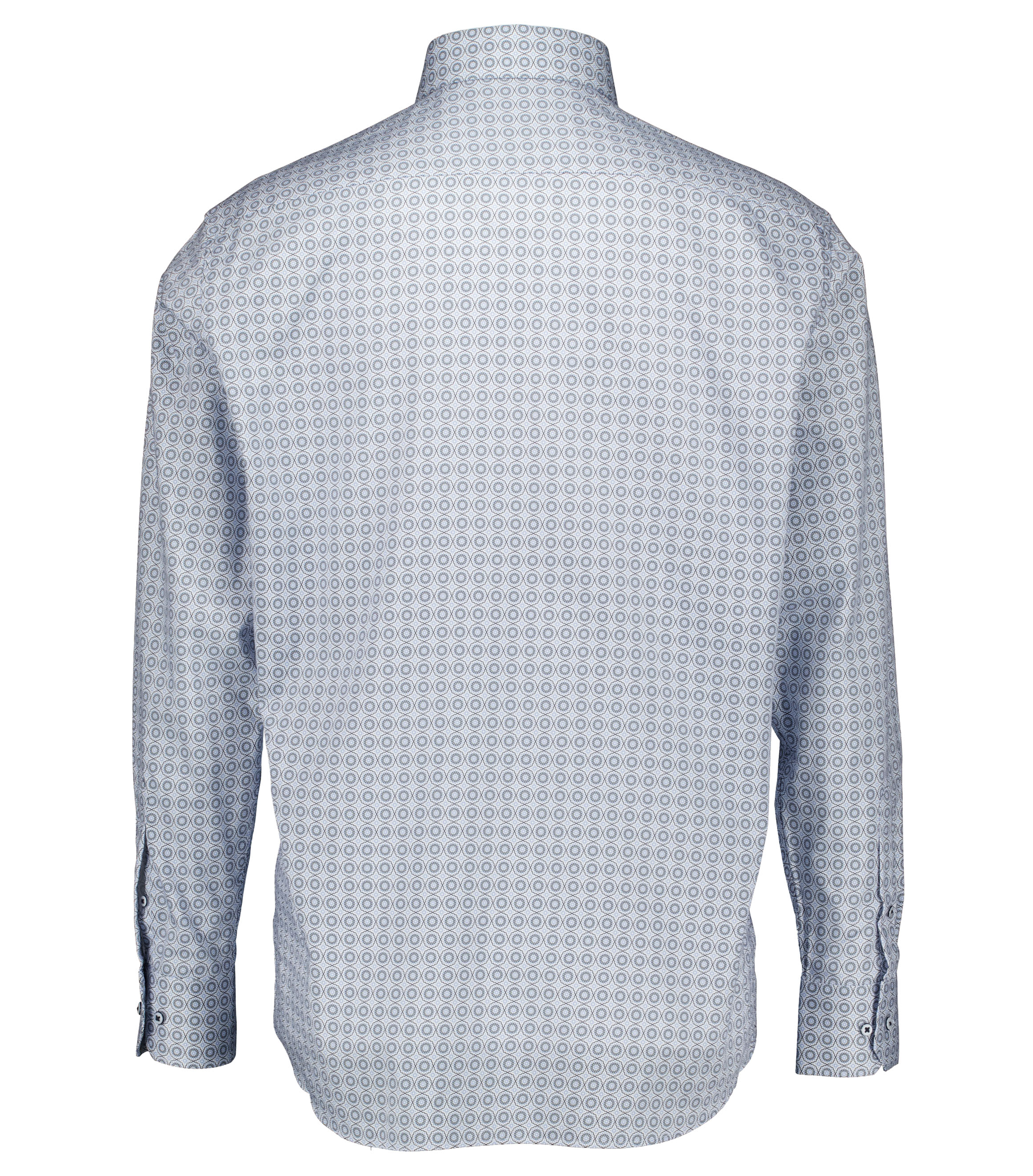 Eterna  Lange Mouw Overhemden Lichtblauw 1067 X18k