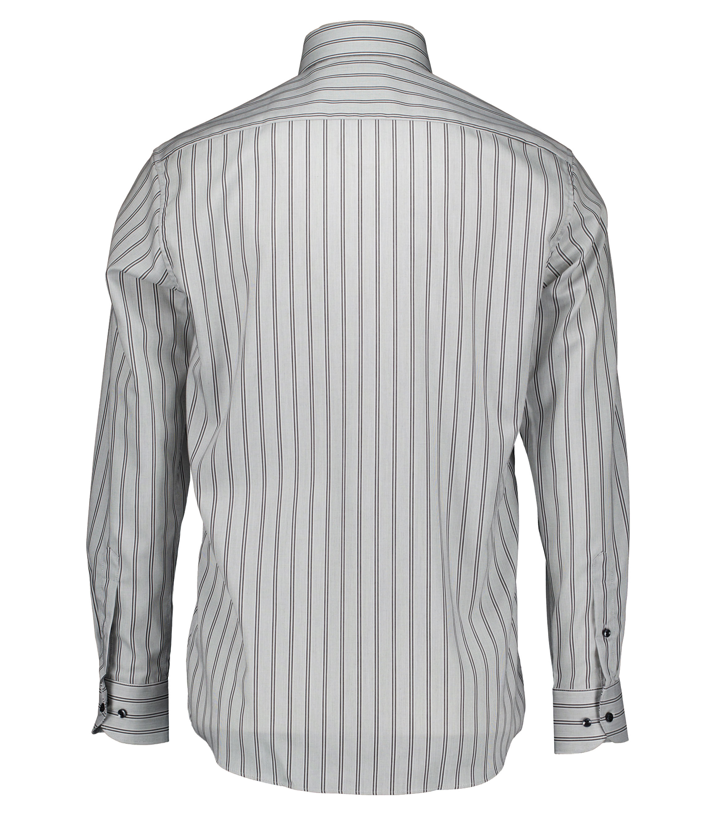 Eterna . Lange Mouw Overhemden Grijs 1088 X171