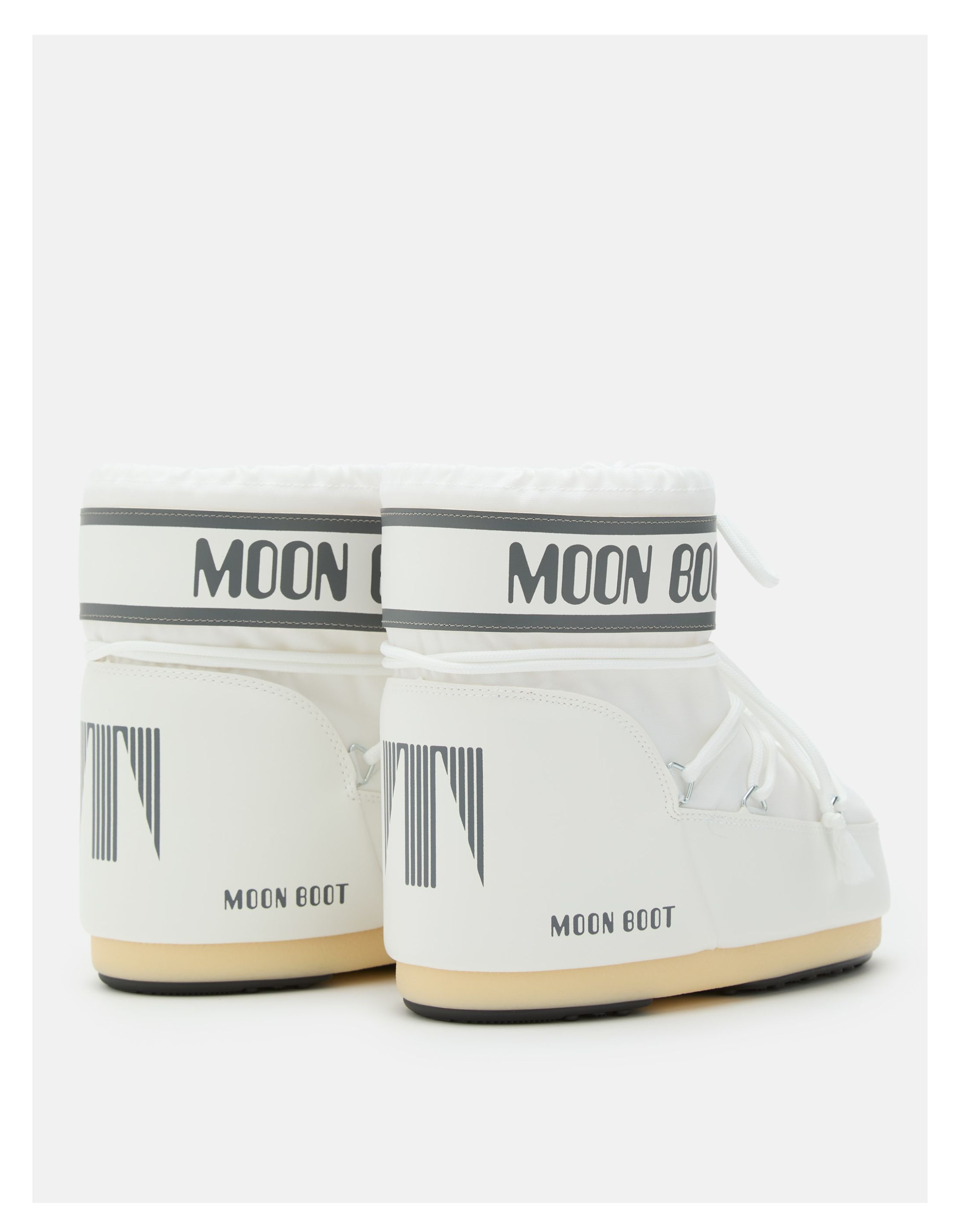 Moon Boot Mb Icon Low Nylon Boots Wit 80d1409340