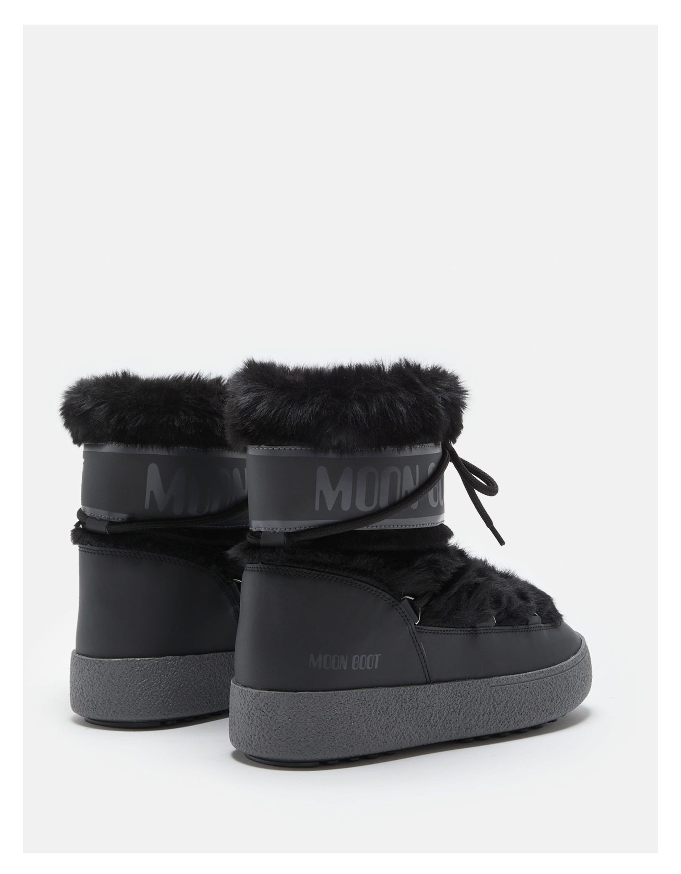 Moon Boot Mb Ltrack Faux Fur Wp Boots Zwart 80d2450130
