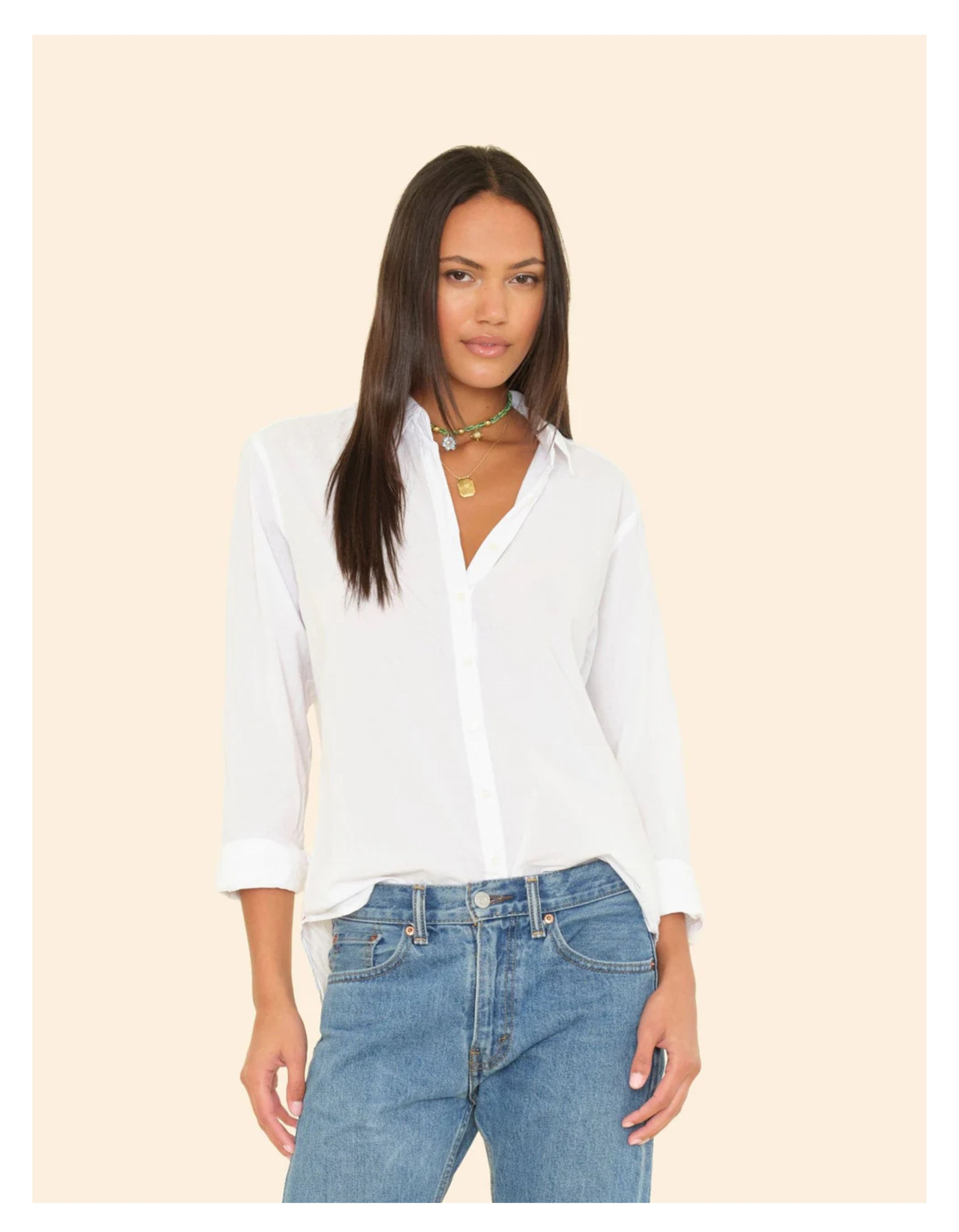 Xirena Beau Blouses Wit X5ctp111