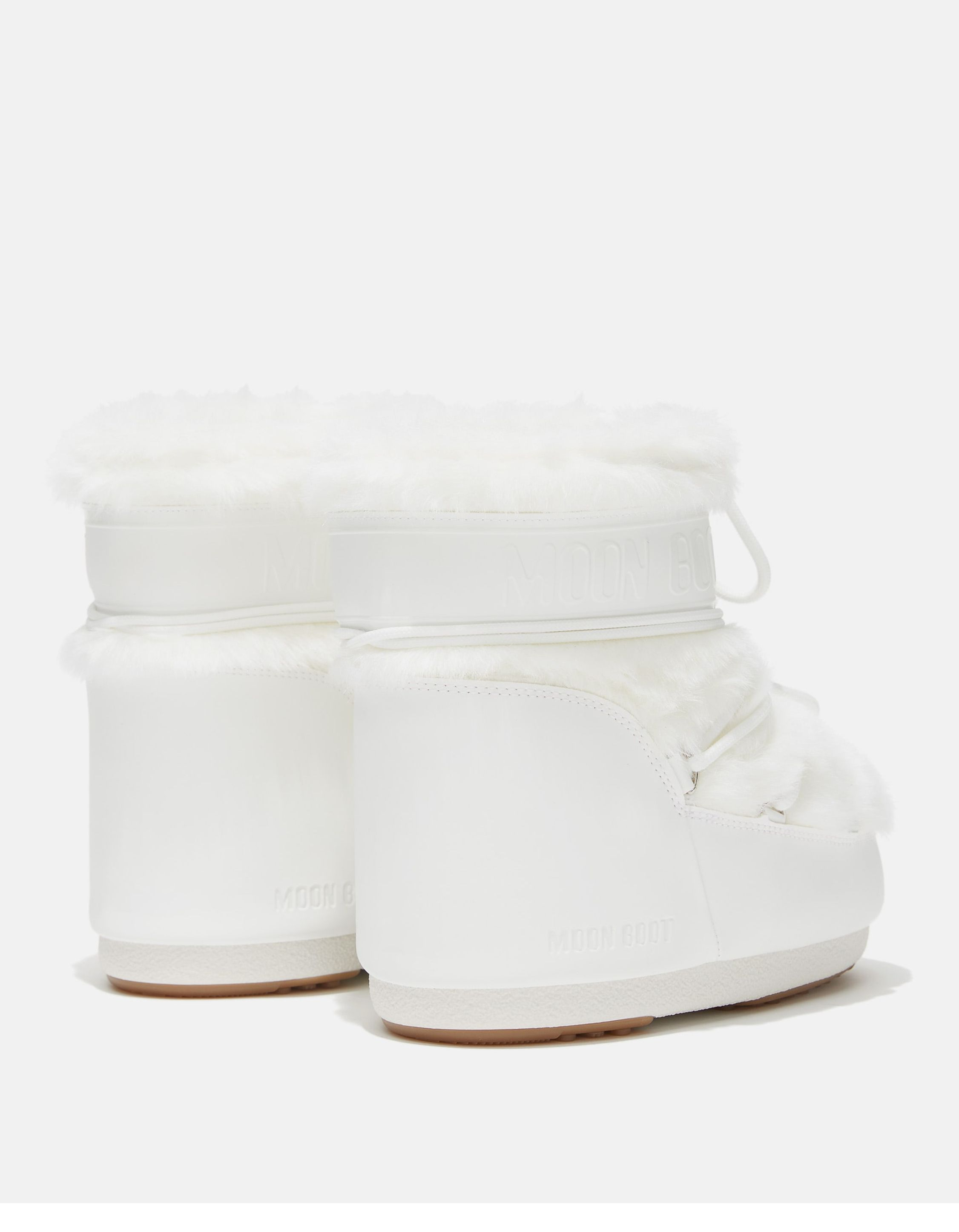 Moon Boot Mb Icon Low Faux Fur Boots Wit 80d1409390