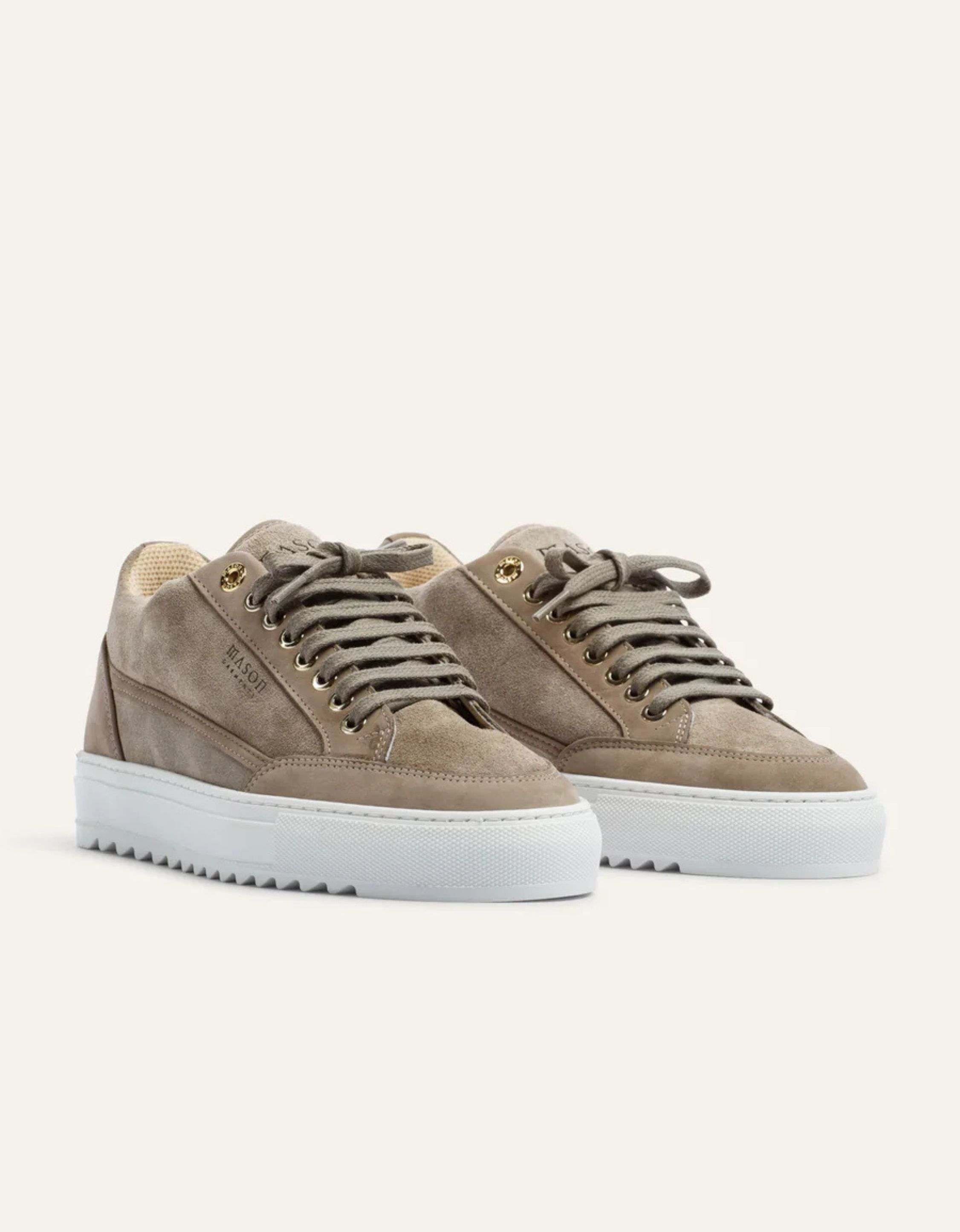 Mason Garments Tia Miscuglio Sneakers Taupe Mg61-2