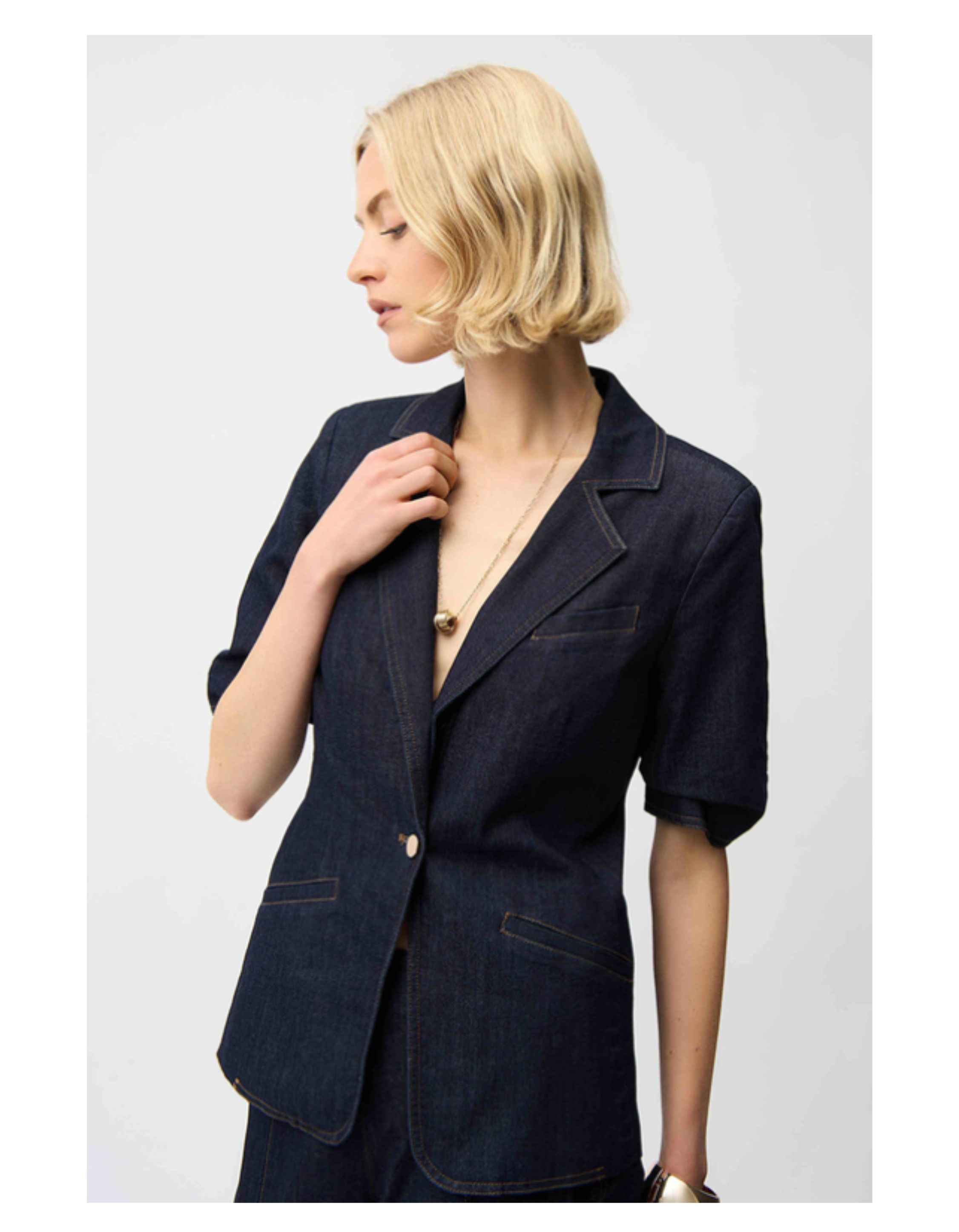 Joseph Ribkoff Lds Jacket  Blauw 261968