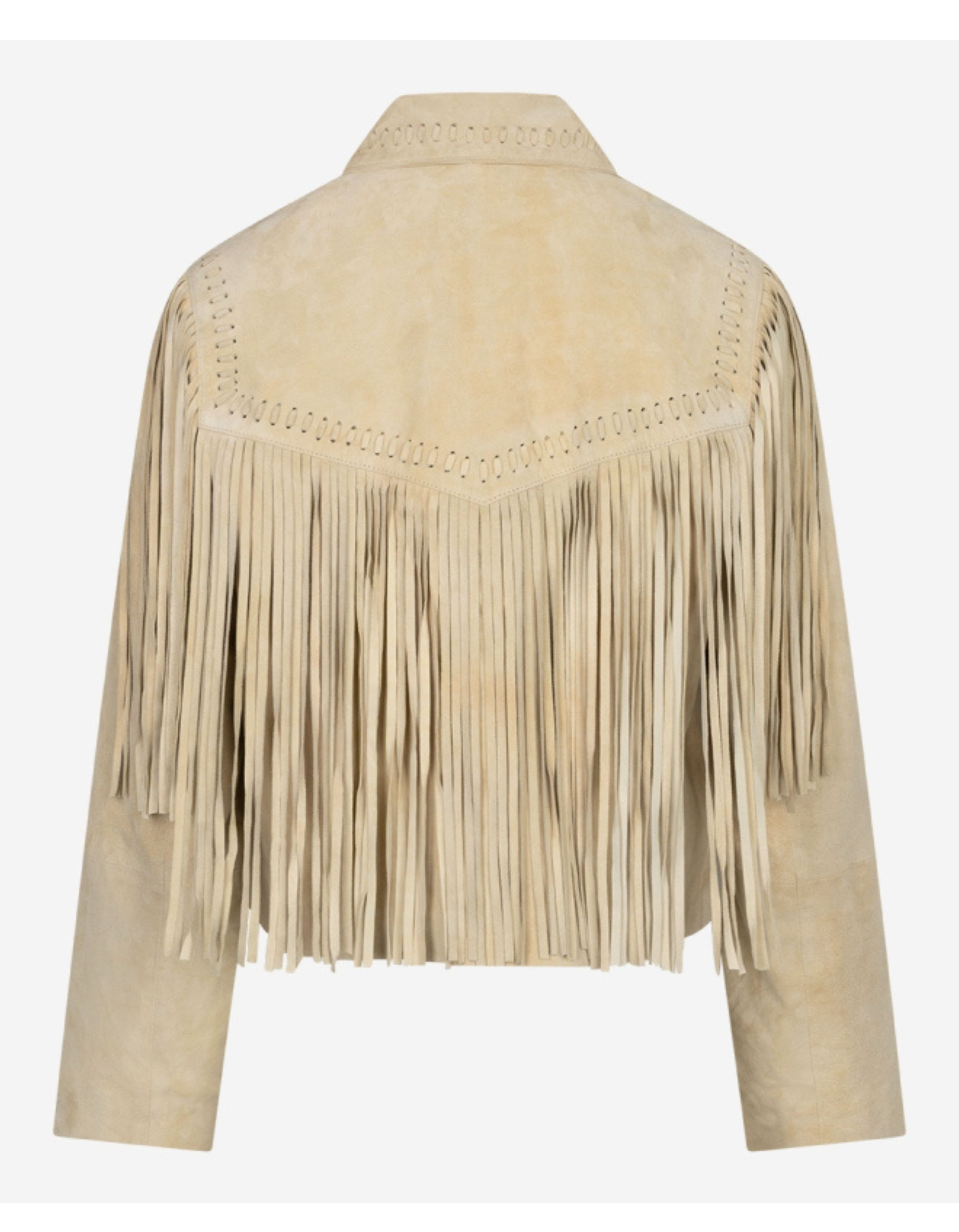 Ibana Jeeya Suede Jackets Lichtgeel 302620058