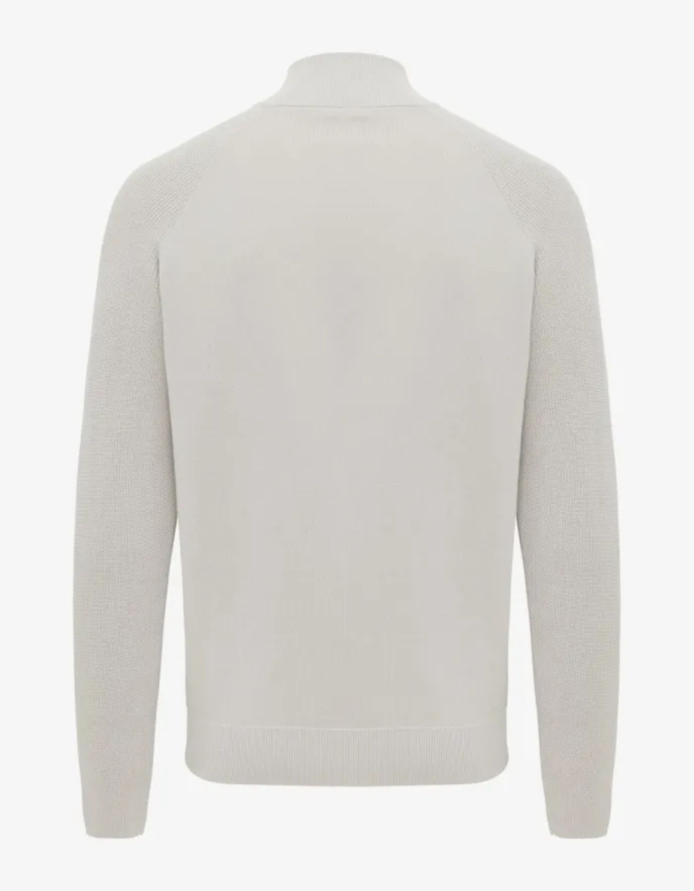 Genti Cardigan Zip Ls Vesten Off White K4137-1278
