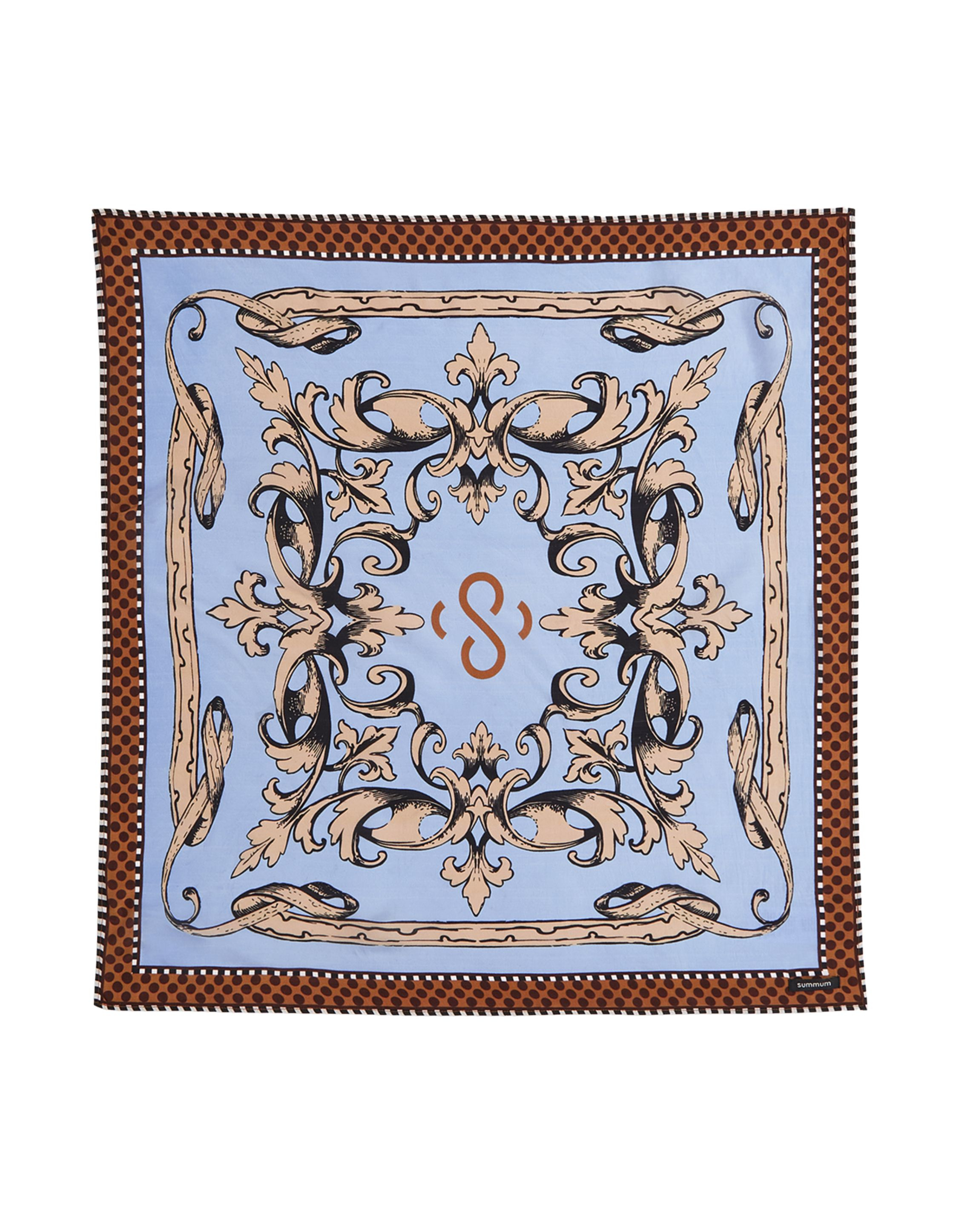 Summum Scarf Satin Small Sjaals Lichtblauw 8s1077-8608