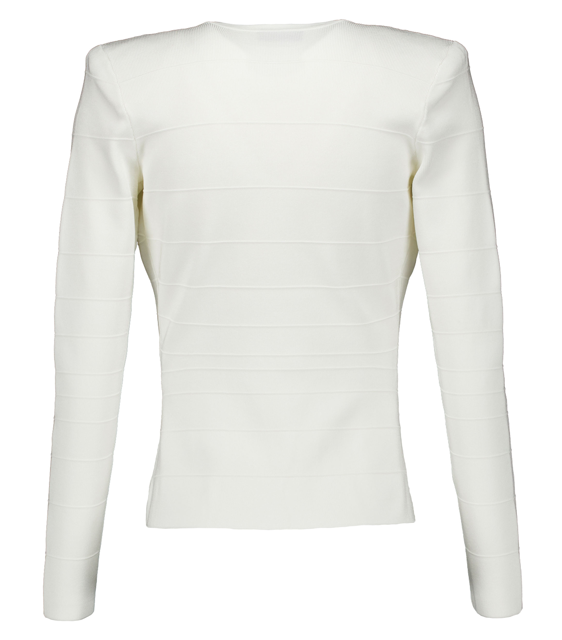 Elisabetta Franchi Women's Knitted Sweater Sweaters Ecru Mk78s61e2