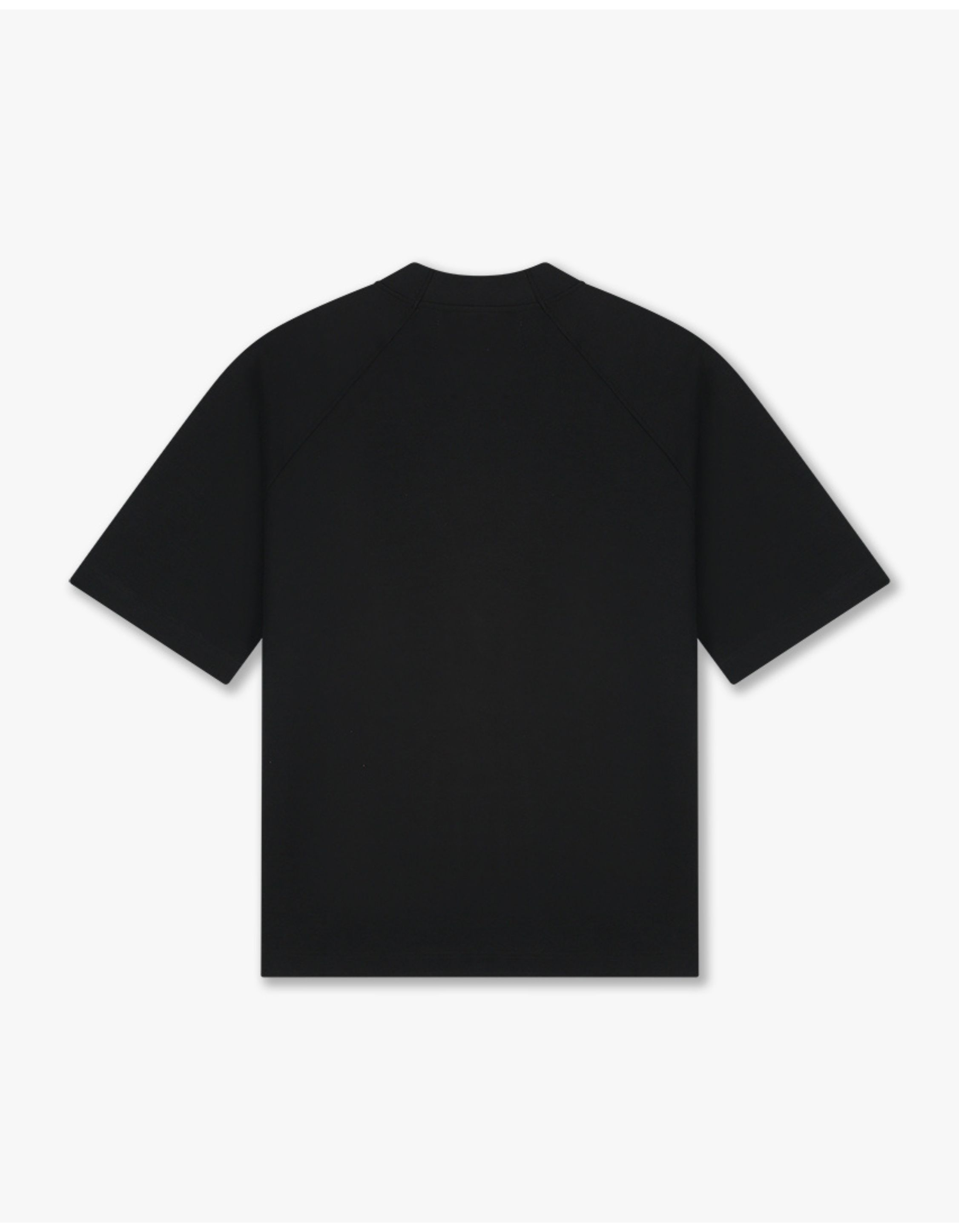 Croyez Raglan T-shirt T-shirts Zwart Crb20026005