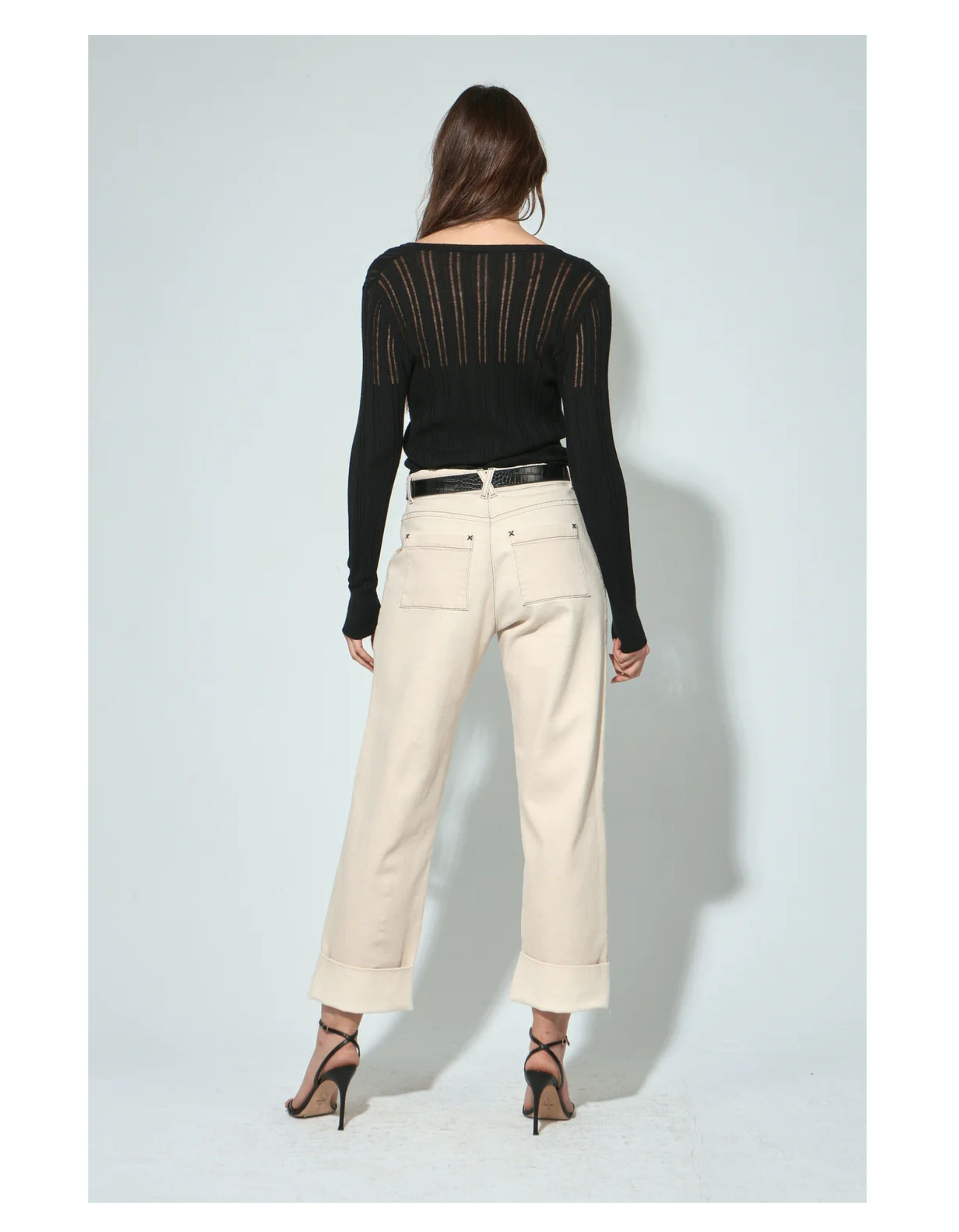 Bad Habits Ss26rjnbadh Jeans Ecru Mykonos