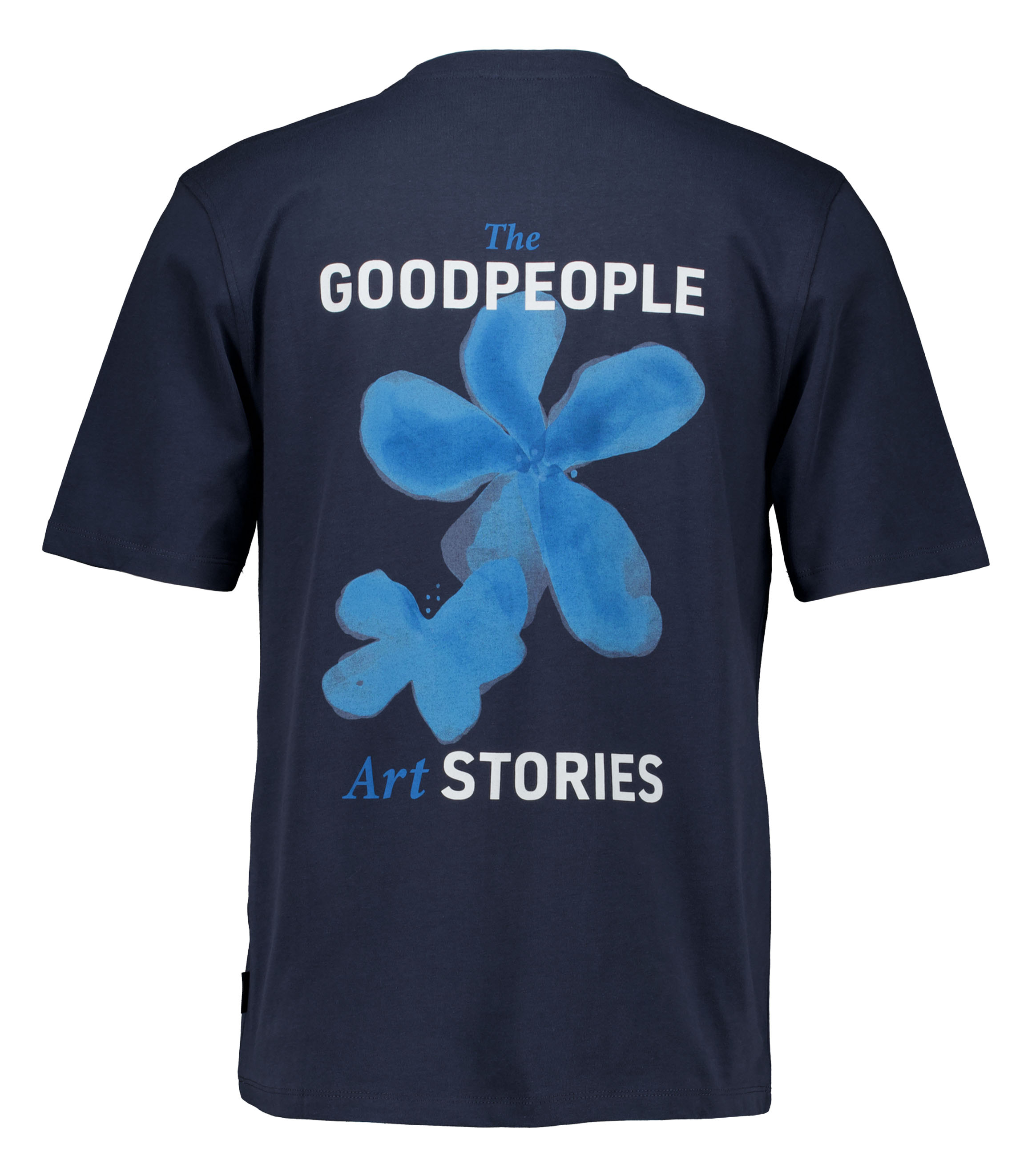 The Goodpeople Tex T-shirts Donkerblauw 26010907