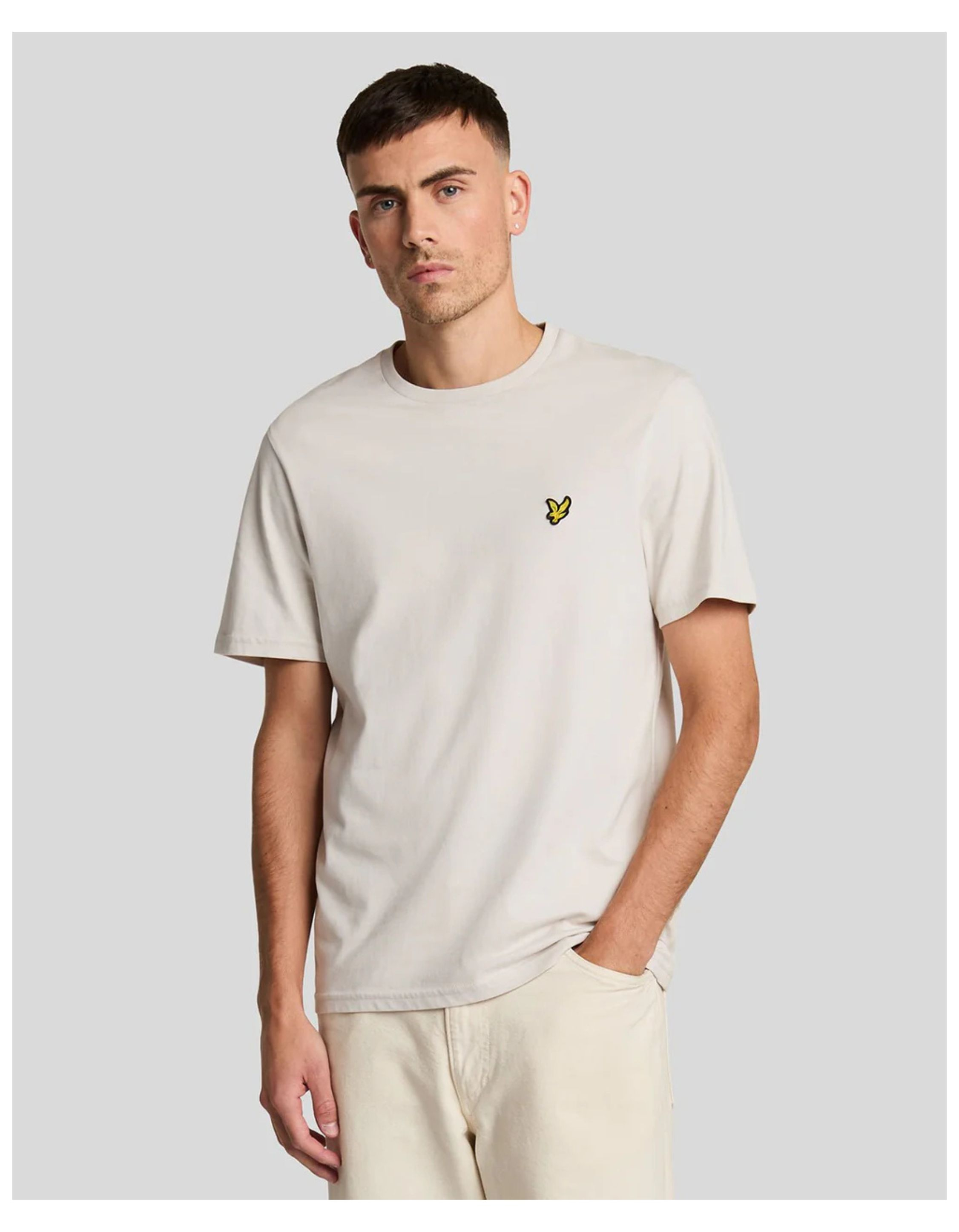 Lyle&scott Plain T-shirt T-shirts Beige Ts400vog