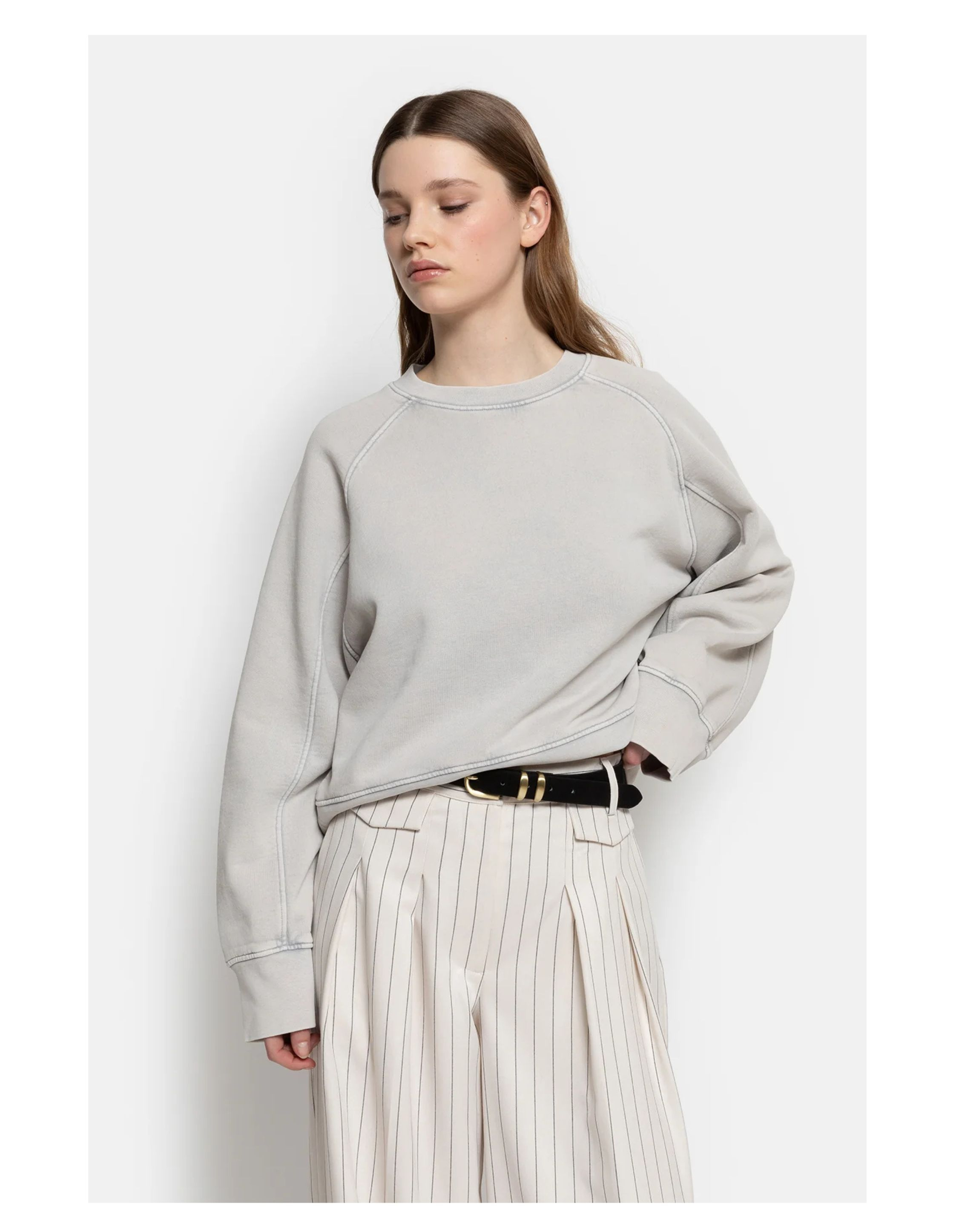 Âme Antwerp Mike Sweaters Grijs Mike