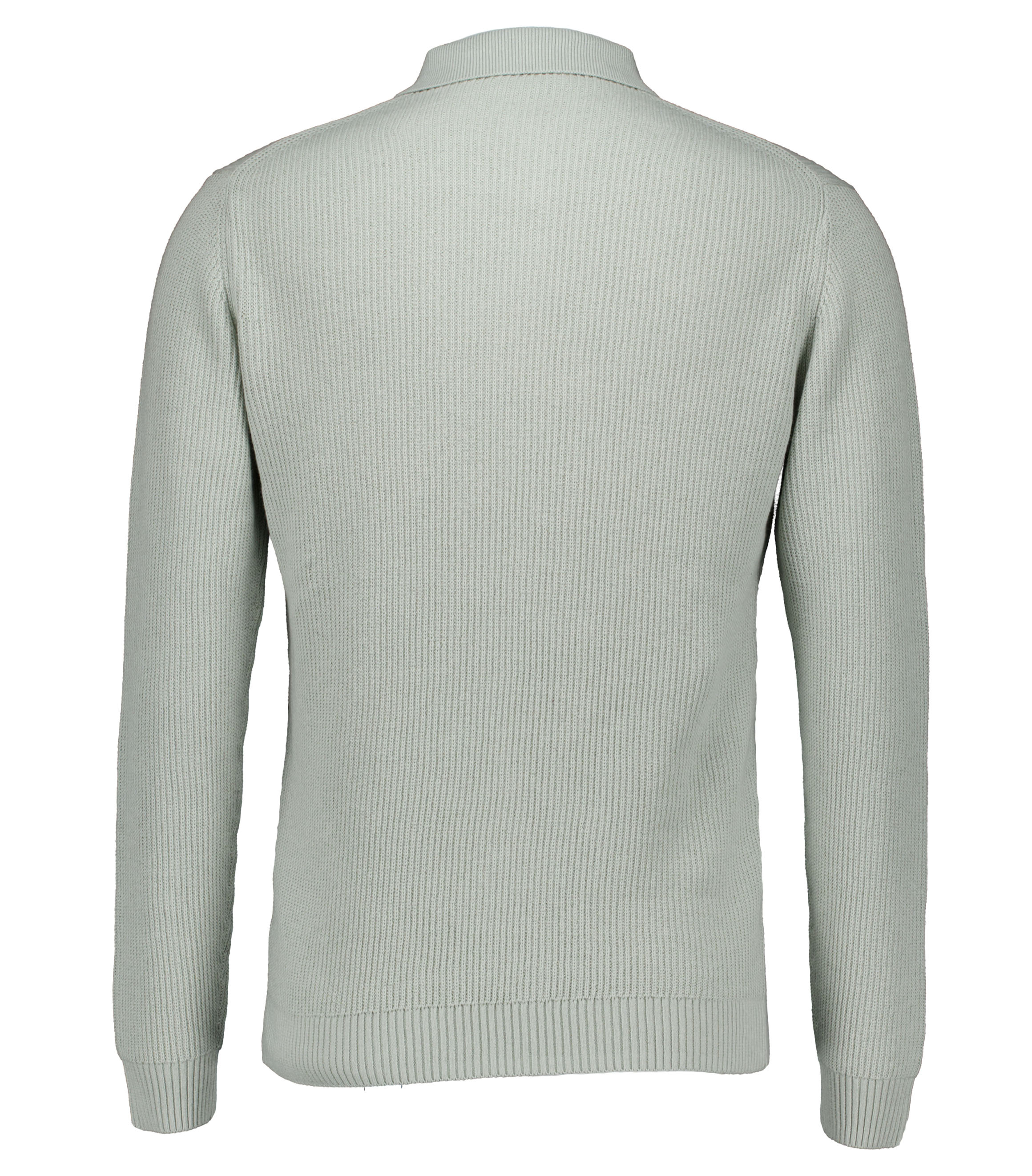 Gentiluomo Polo 3 Buttons Ls Polos Lichtgroen K4166-274