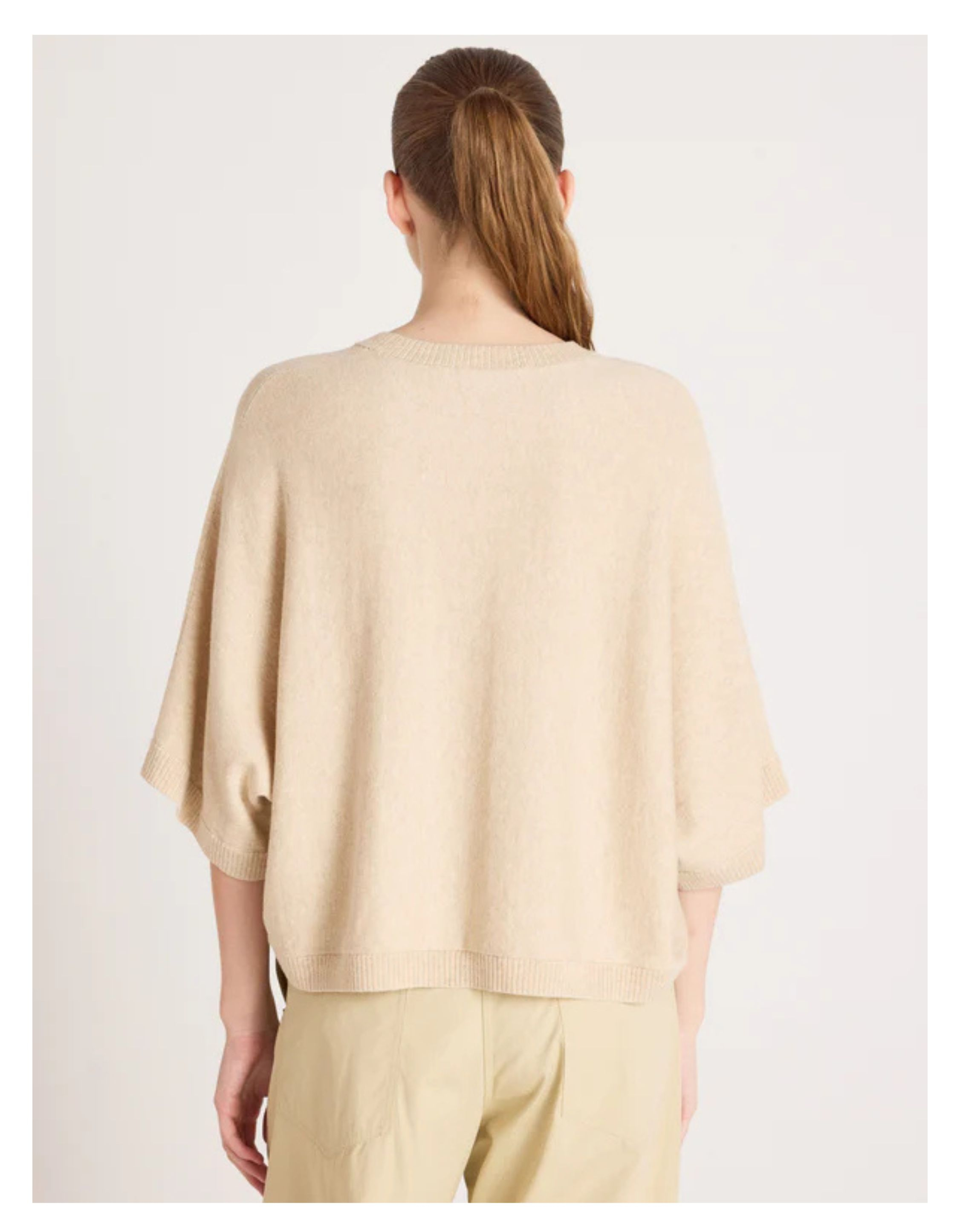 Absolut Cashmere Quinn T-shirts Beige Af1h001co