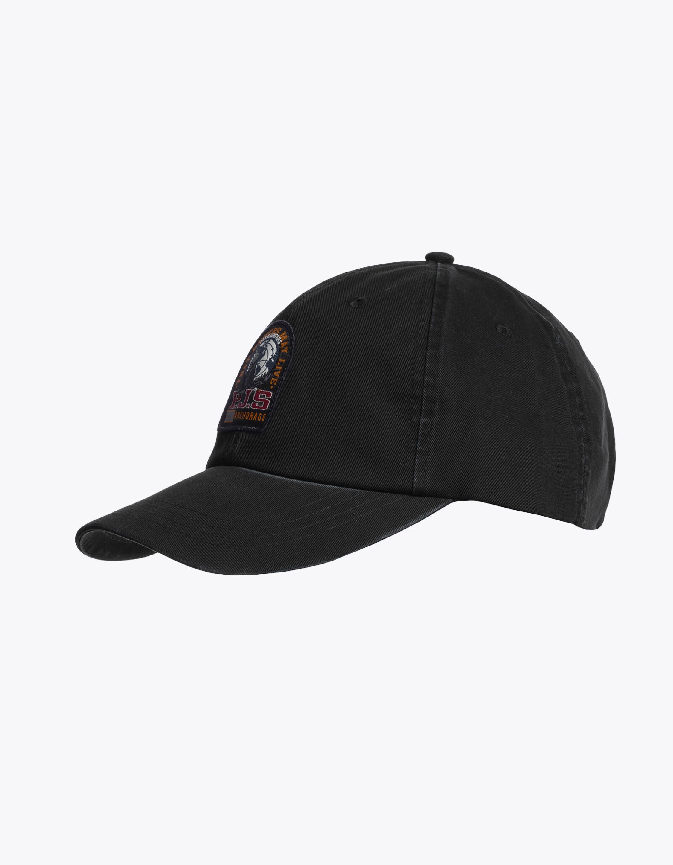 Parajumpers Patch Cap Petten Zwart Pabcha02